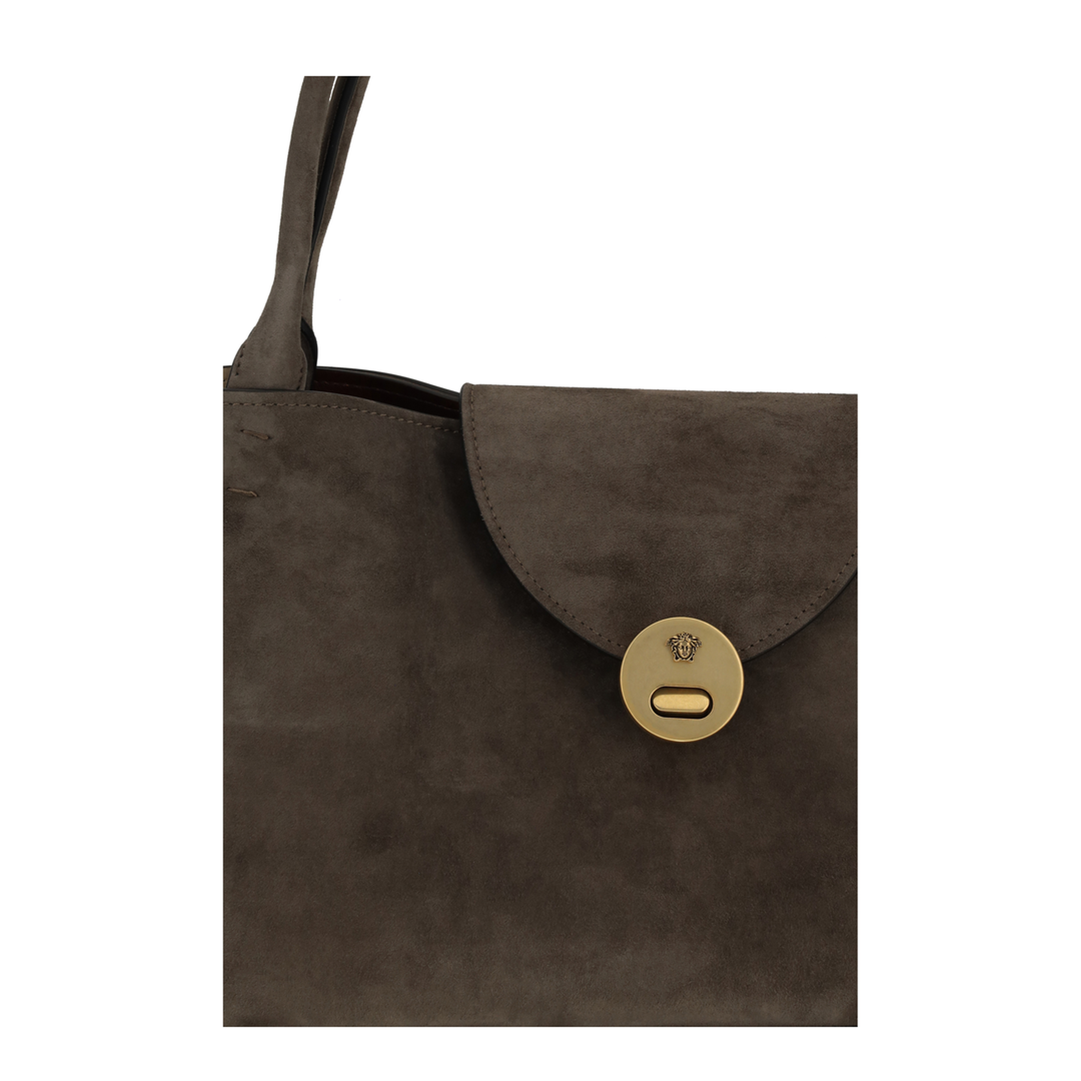 Vivian Medium Calf Leather Shoulder Bag - Brown - Image 4