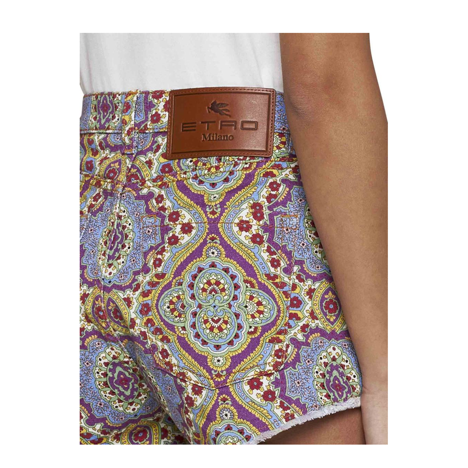 Paisley Print Shorts - Image 5