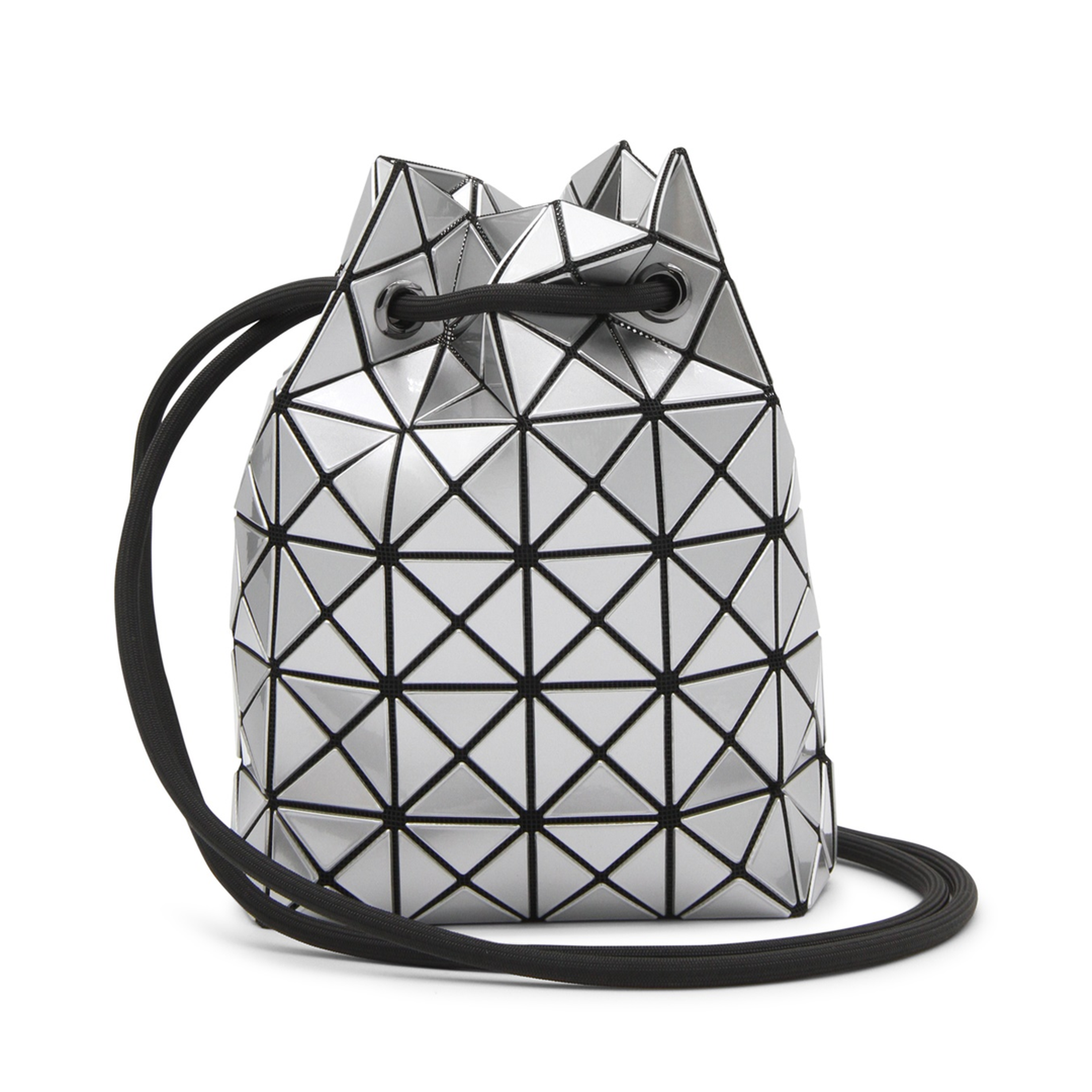WRING PVC Bucket Bag - Silver (no.91) - Image 3