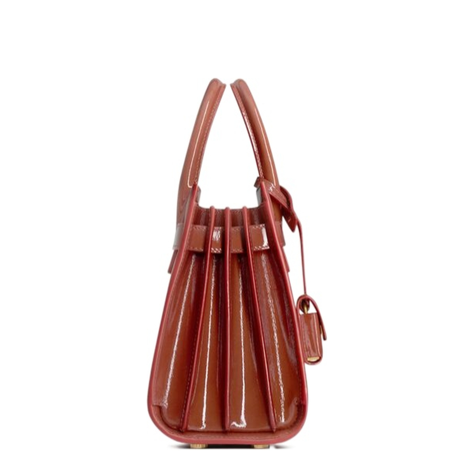 Sac de Jour Nano Leather Tote Bags - Bronze - Image 4