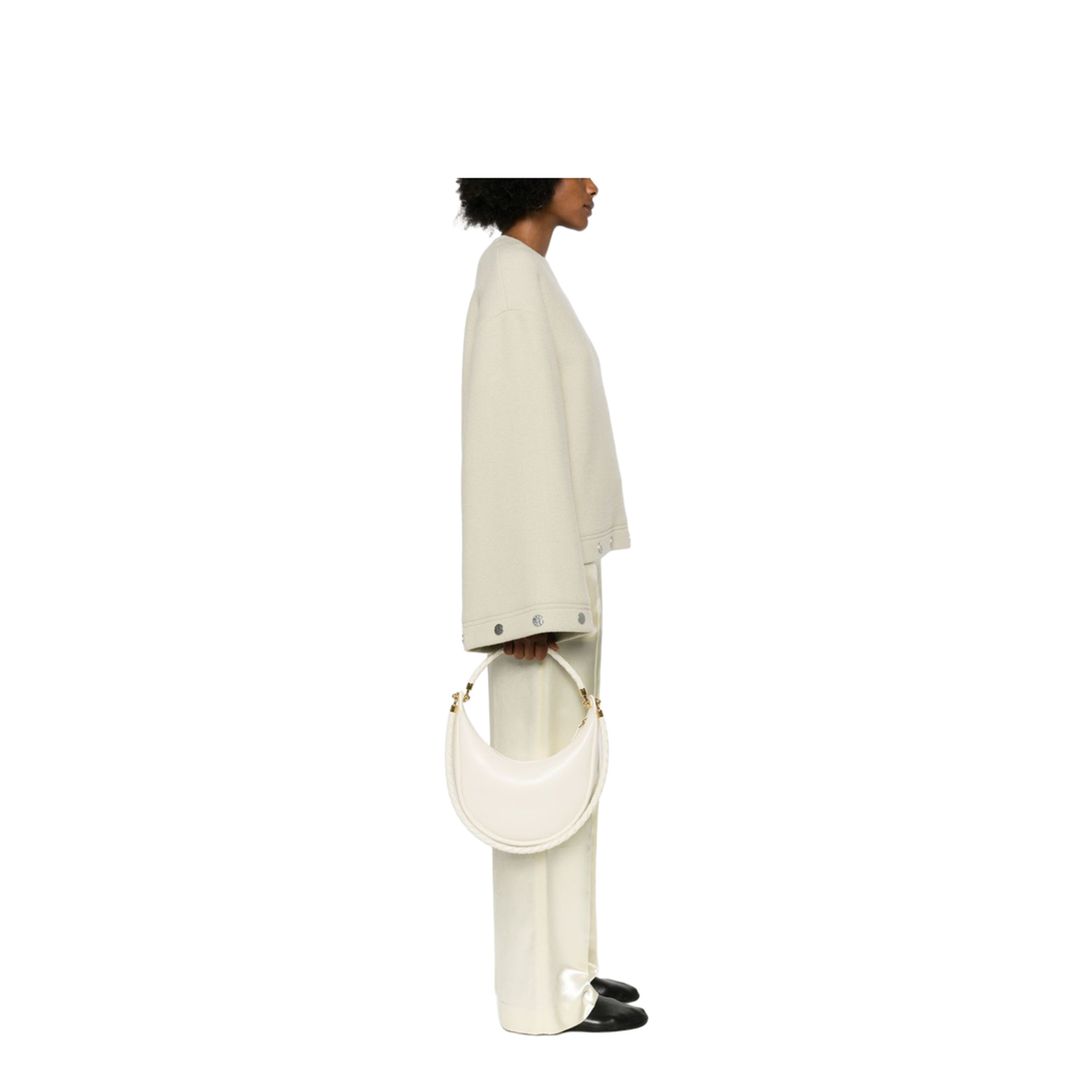 Hula Hoop Bag In White - Image 5