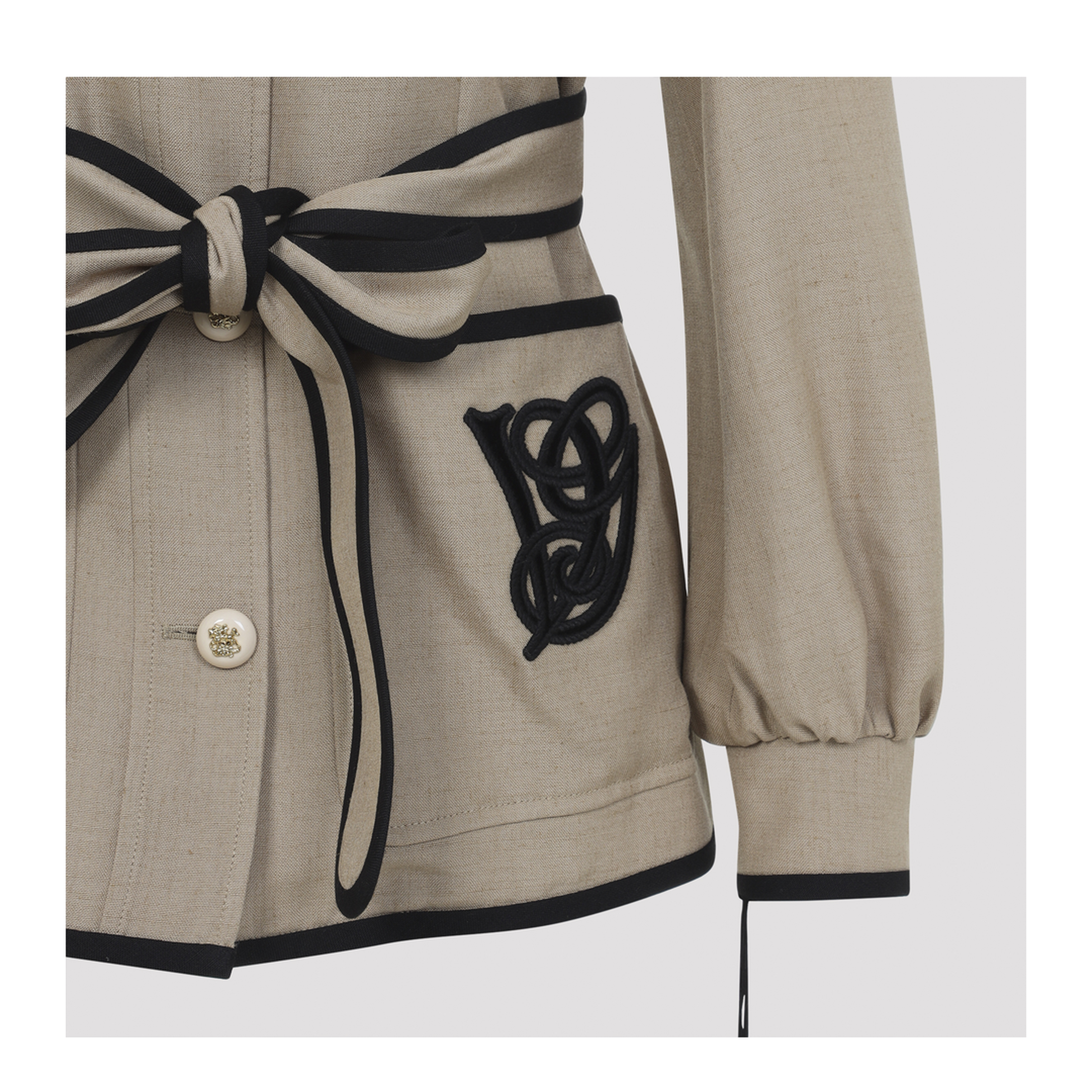 Caban Embroidered Logo VG Jacket - Image 5