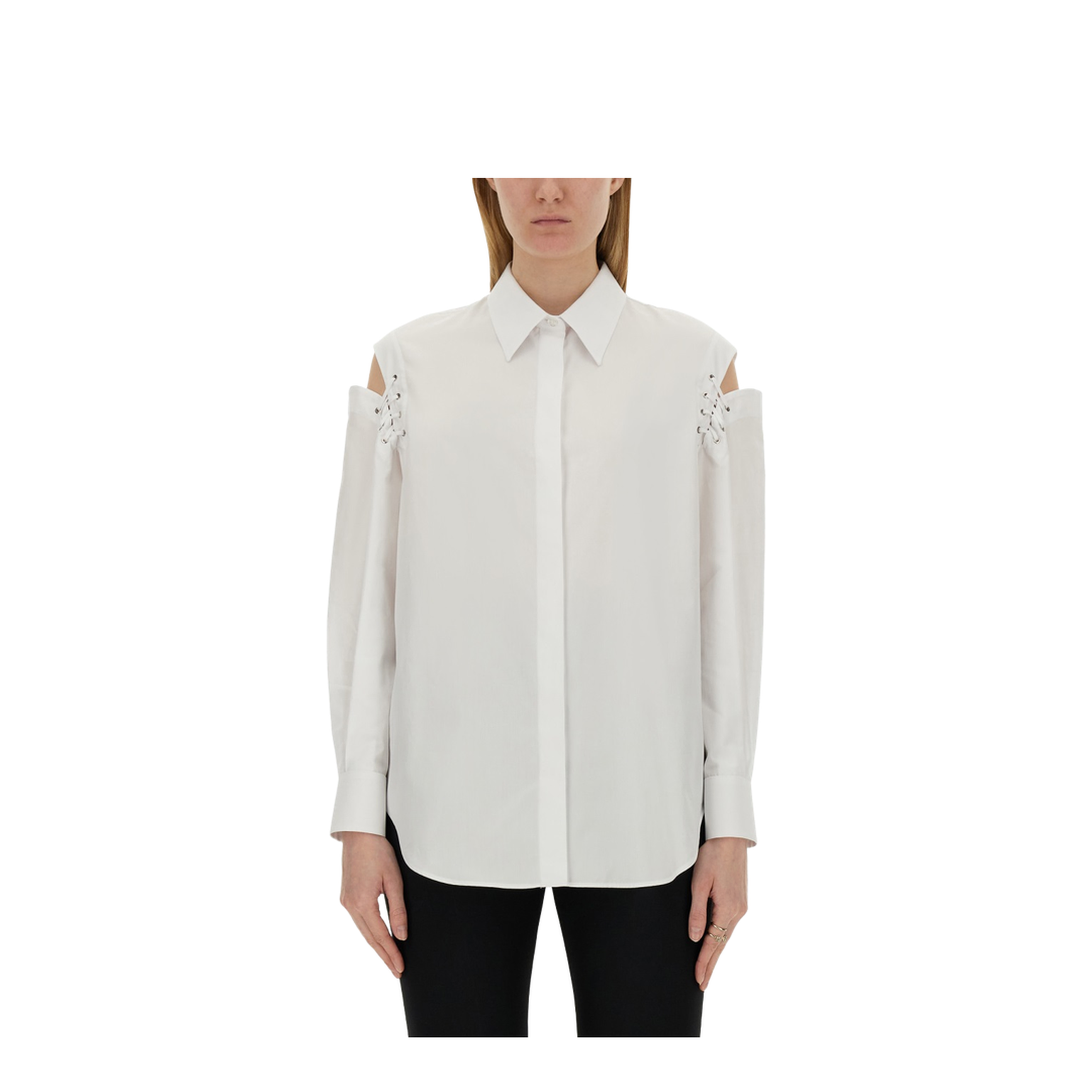 Shirt with cutouts - Image 1