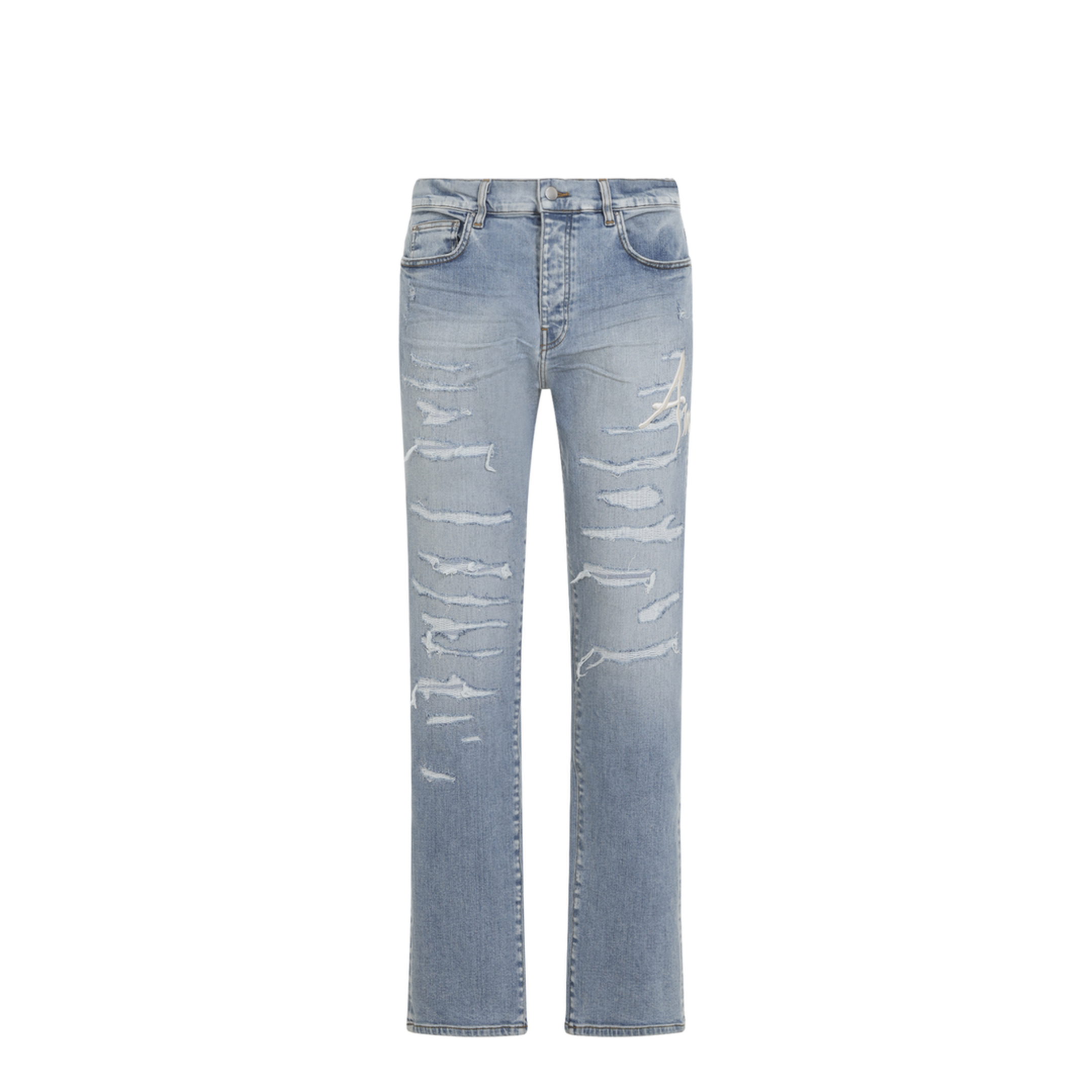 Repaired Slim Jeans - Image 2