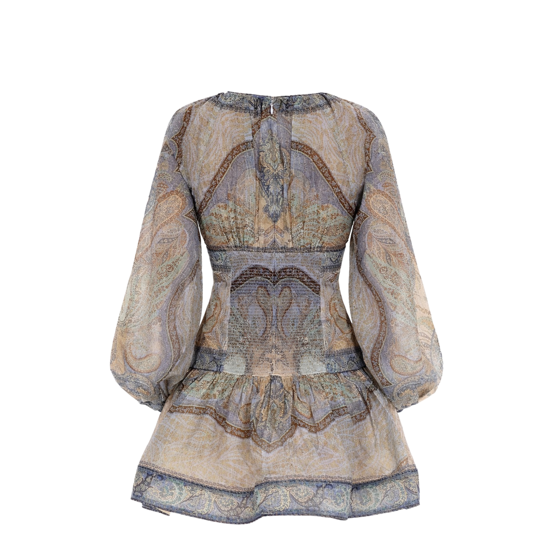 Wanderlust Cotton Silk Mini Dress - Image 3