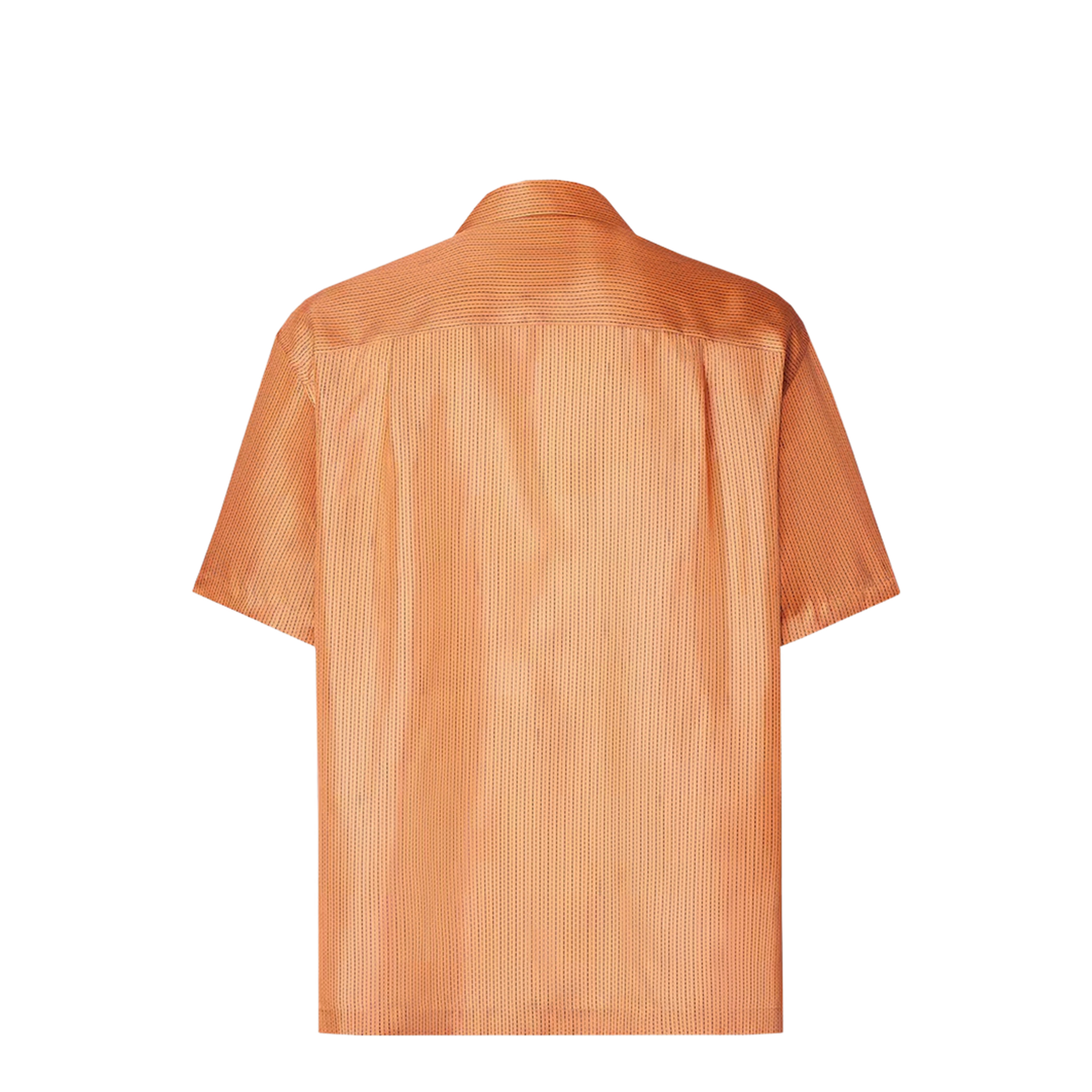 Orange Silk Shirt - Image 2