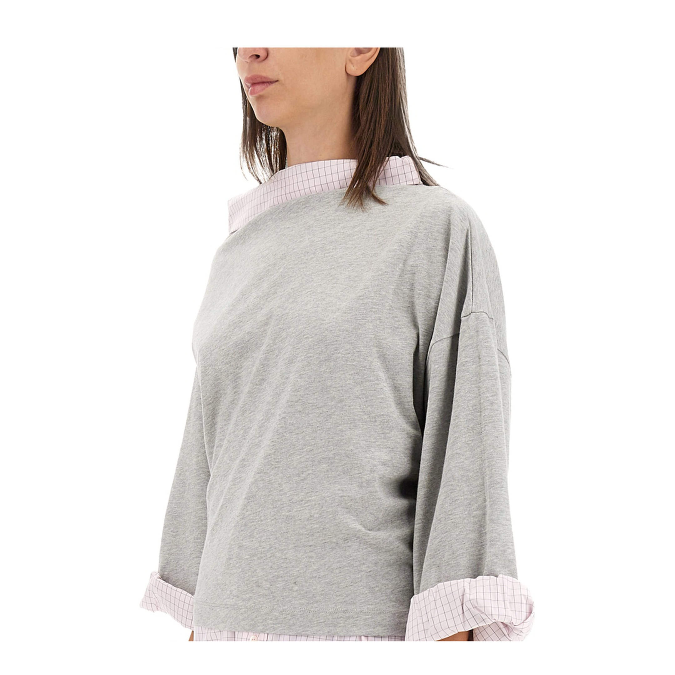 Layered Asymmetric Neck Top - Image 4