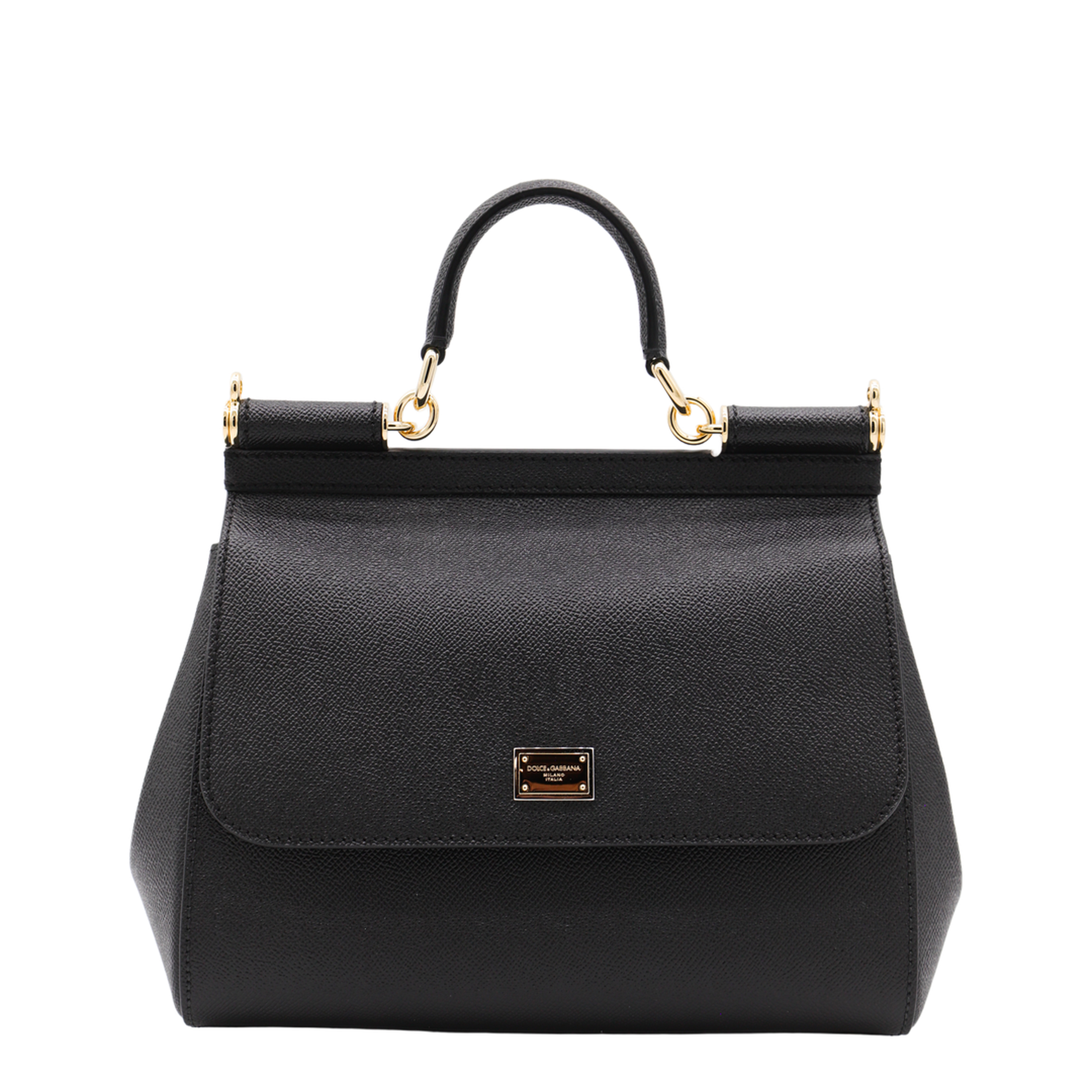 Sicily Grand Calfskin Handbag - Noir - Image 2