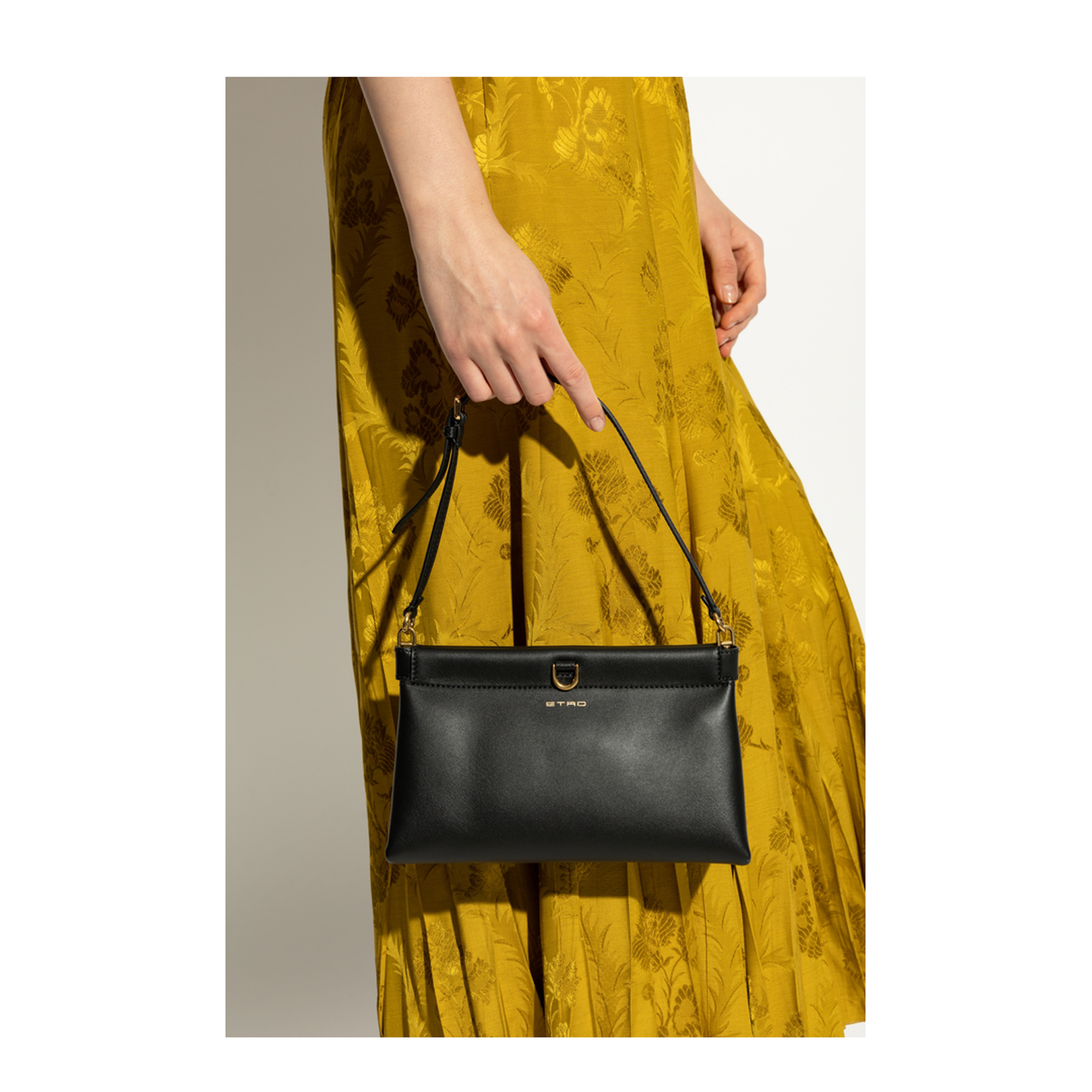 Mini Talk Shoulder Bag Black - Image 2