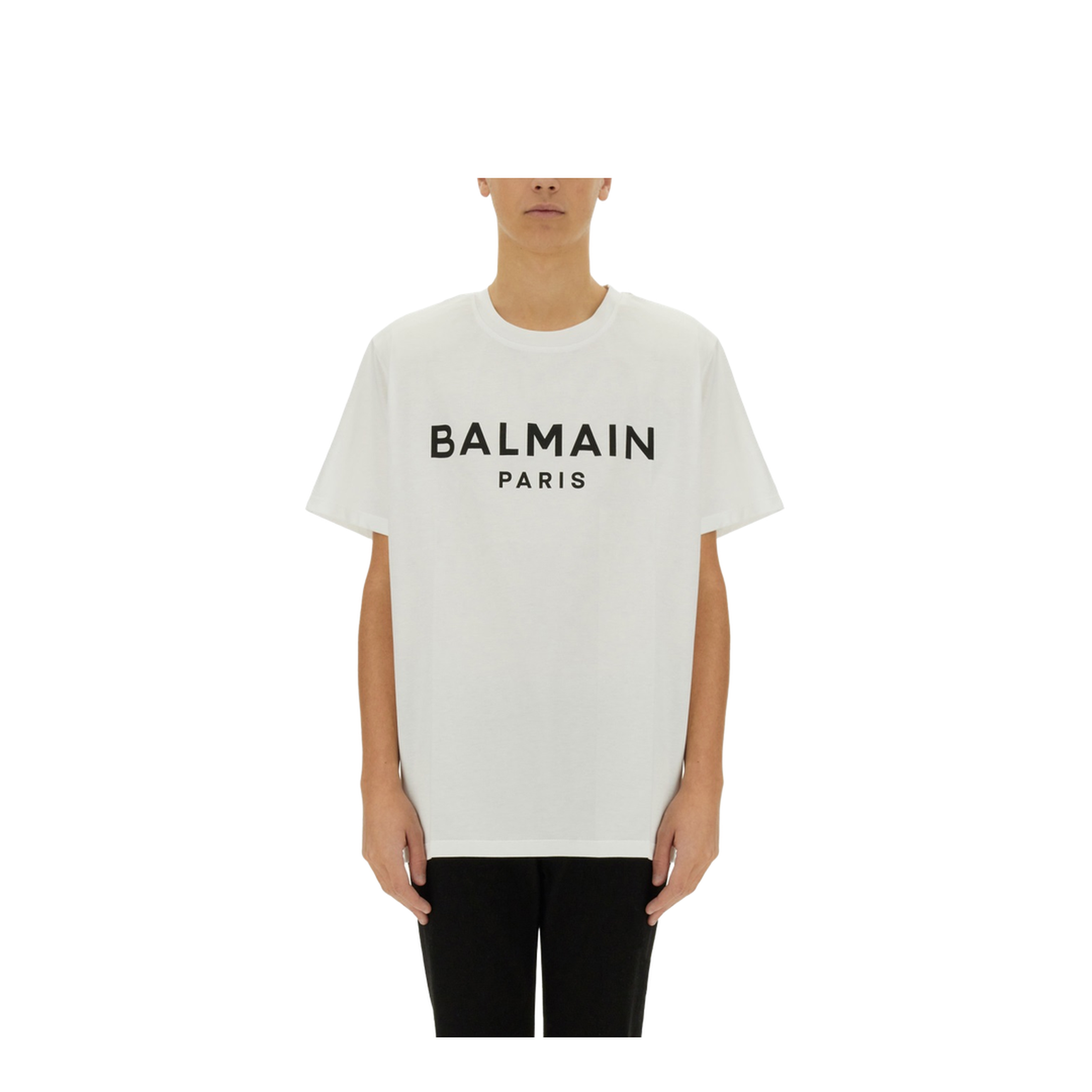 Cotton Printed T-Shirt White - Image 1