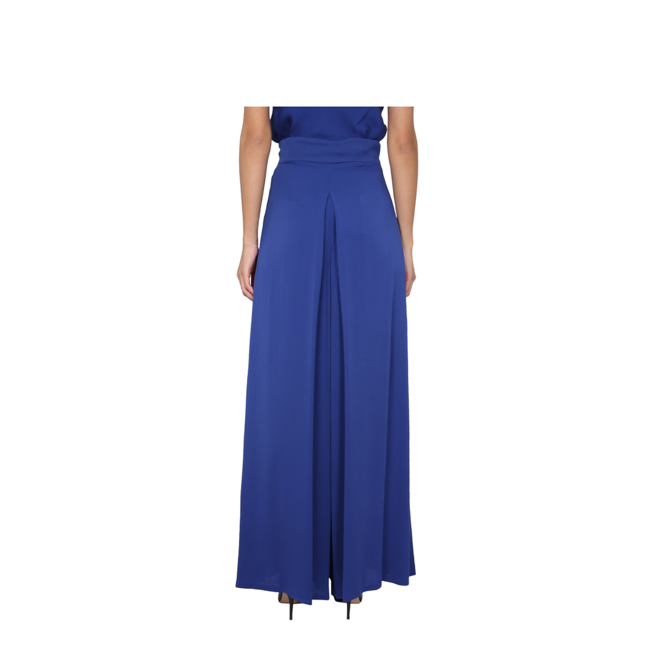 Wide Silk Tuxedo Pants - Image 4