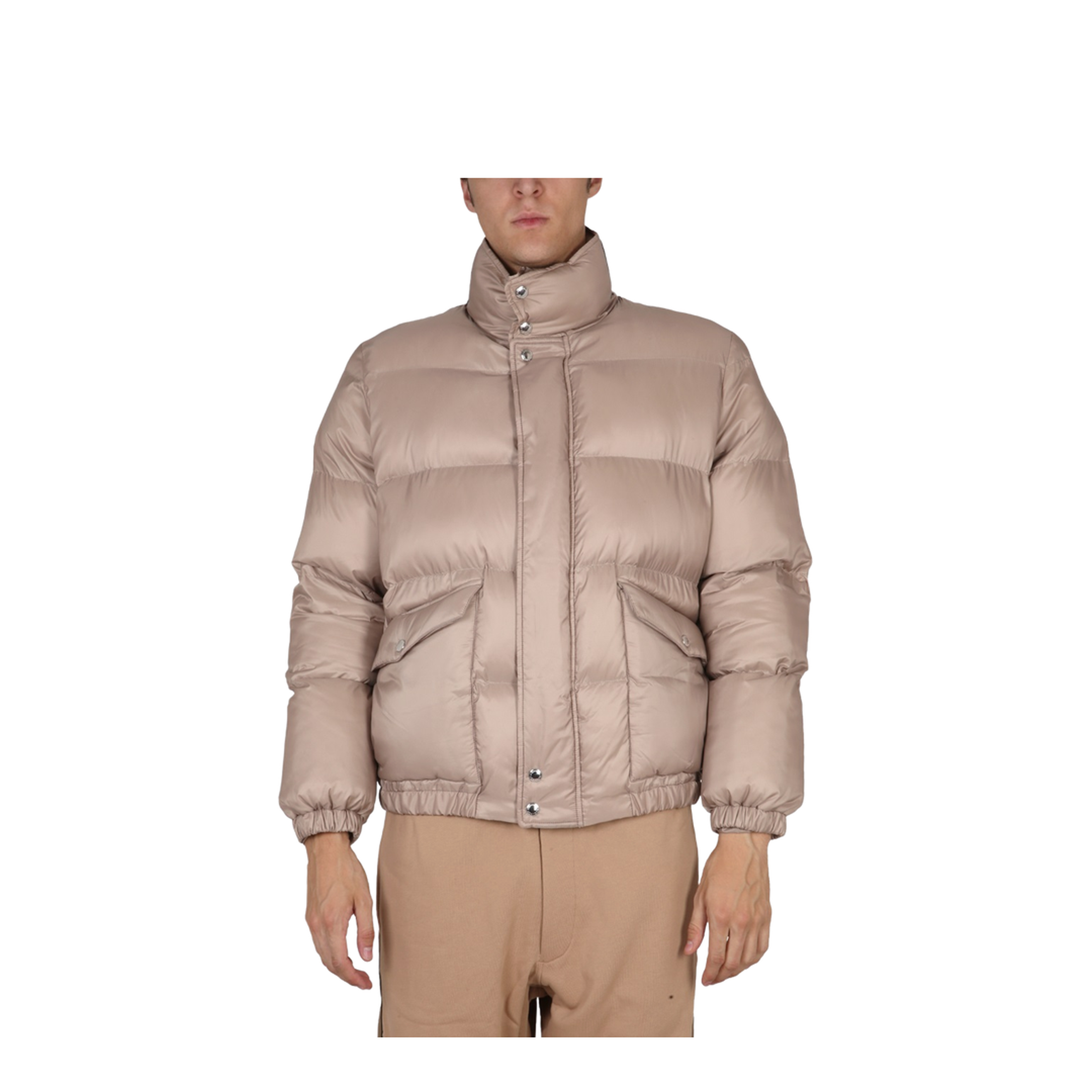 Graffiti Logo Print Down Jacket - Image 1