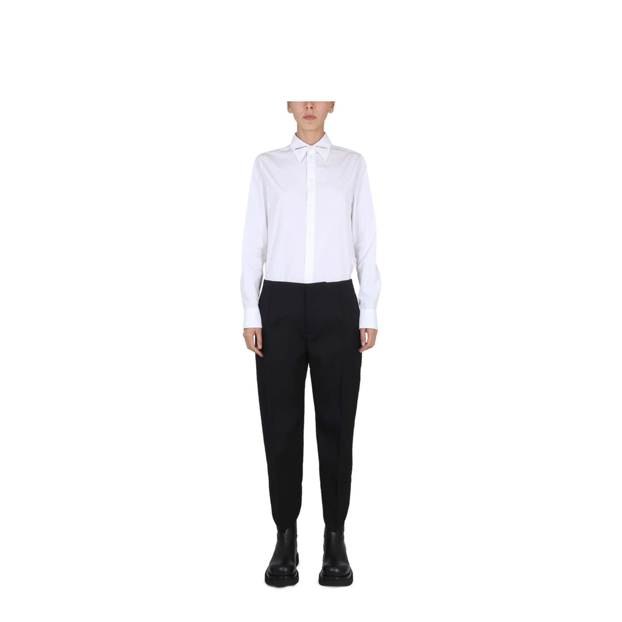 Pointed Collar Shirt - Image 2