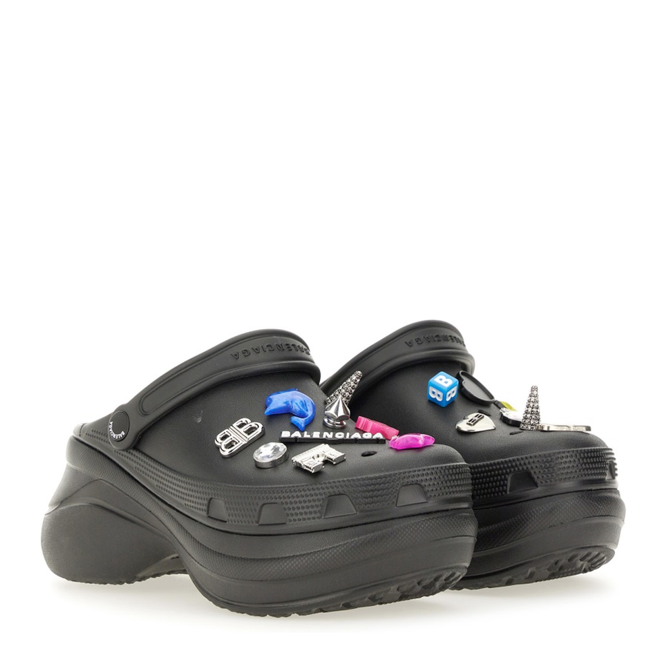 Mule Crocs™ Jibbitz™ in Black - Image 2