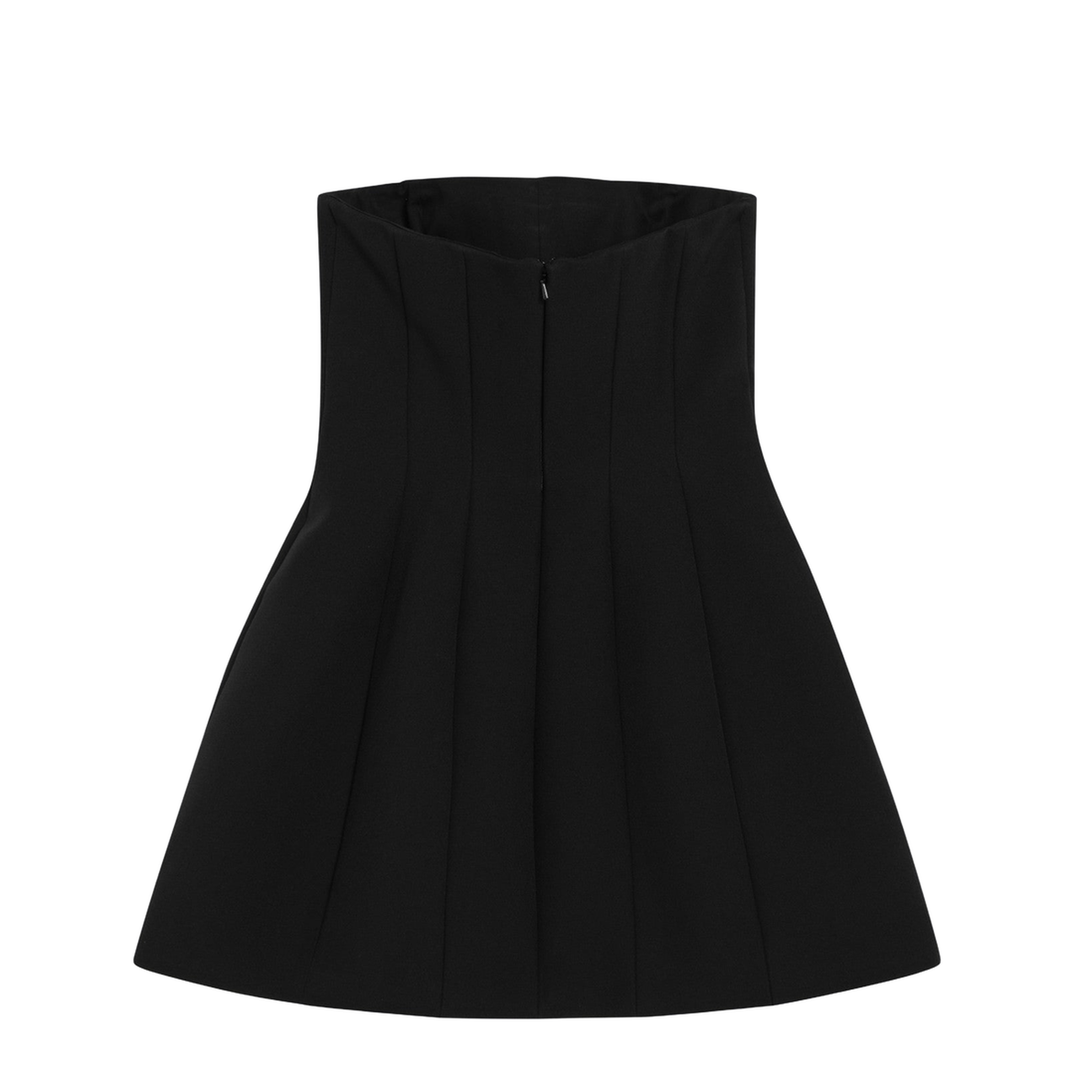 Black Bustier Dress - Image 2
