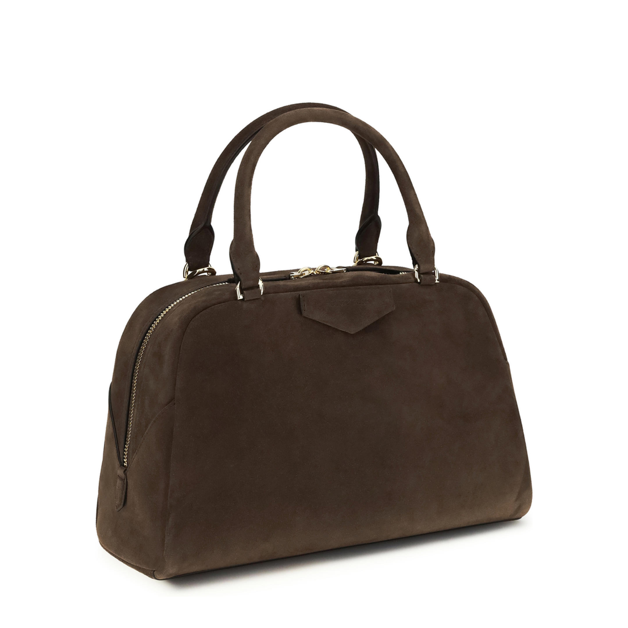 Antigona East-West Soft Medium Suede Handbag - Image 2