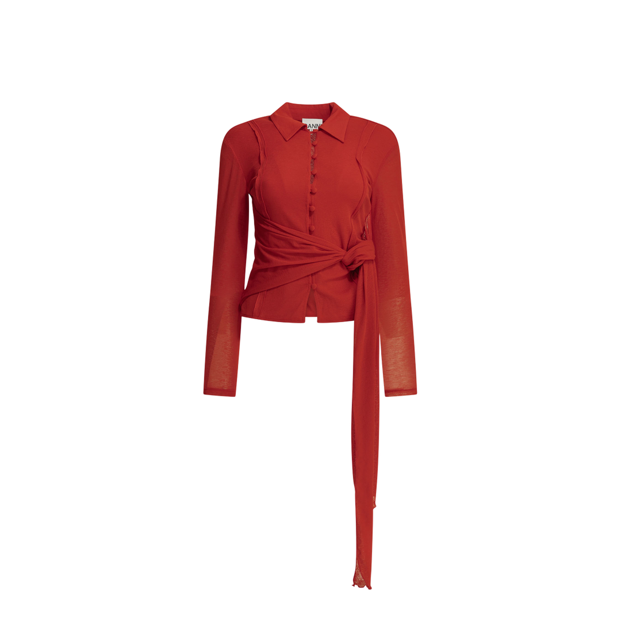 Polo Shirt With Buttons - Image 1