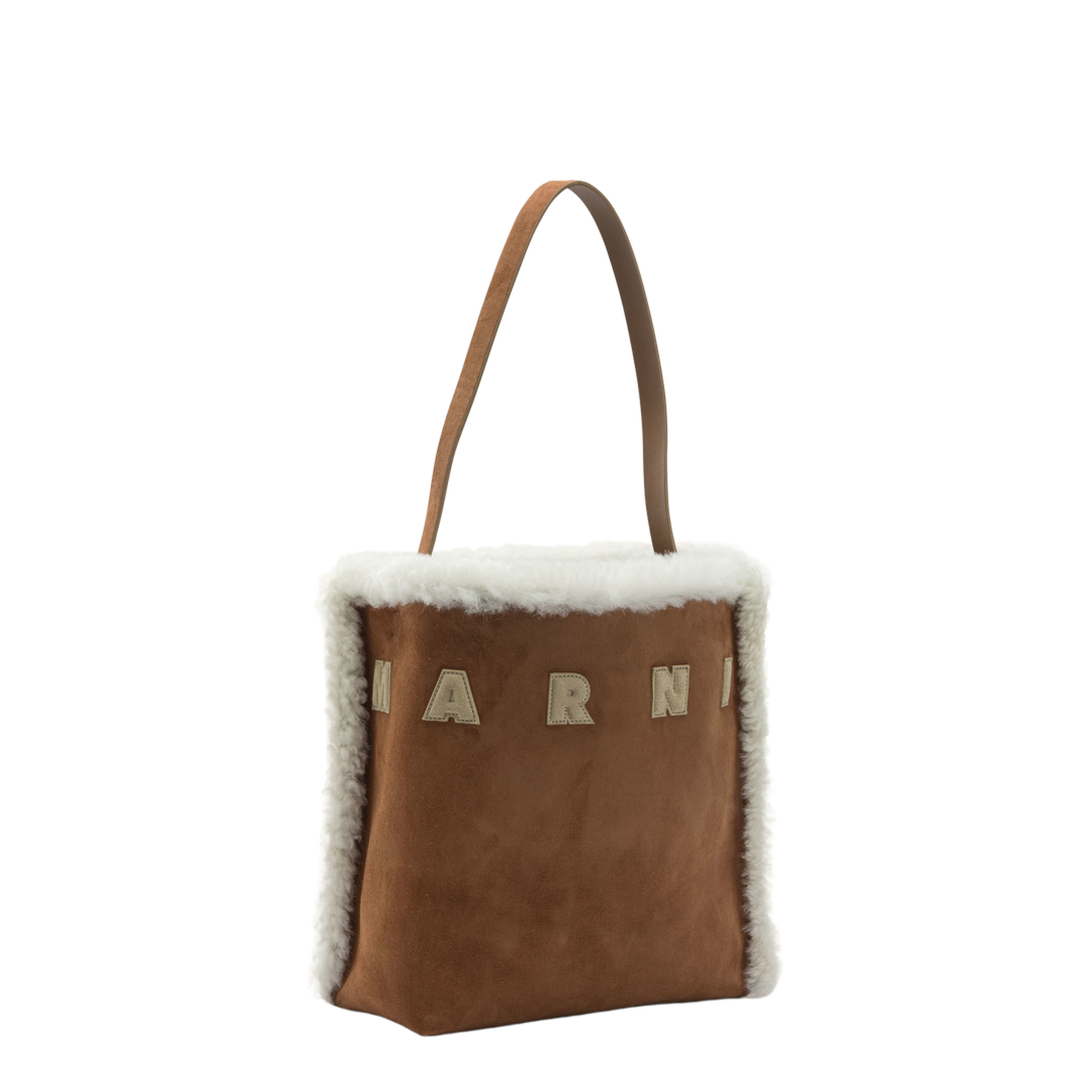 Museo Suede Tote - Brown - Image 2