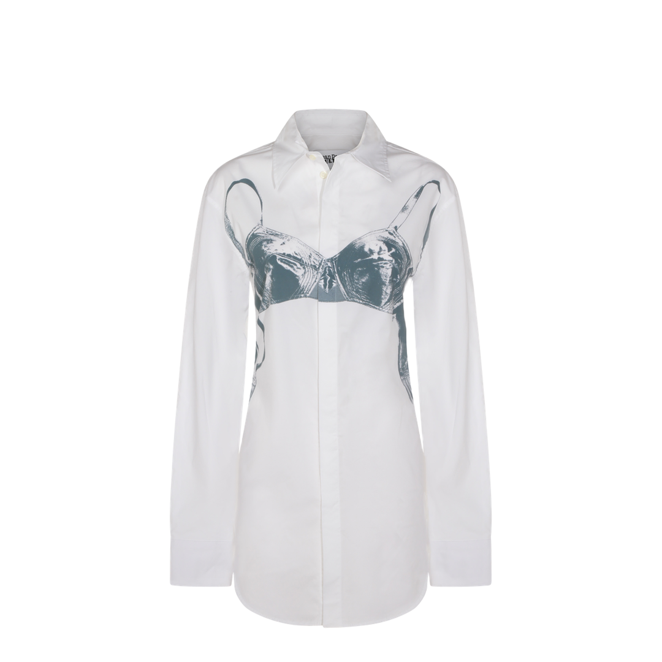 Scanned Bra Print Shirt - Image 1