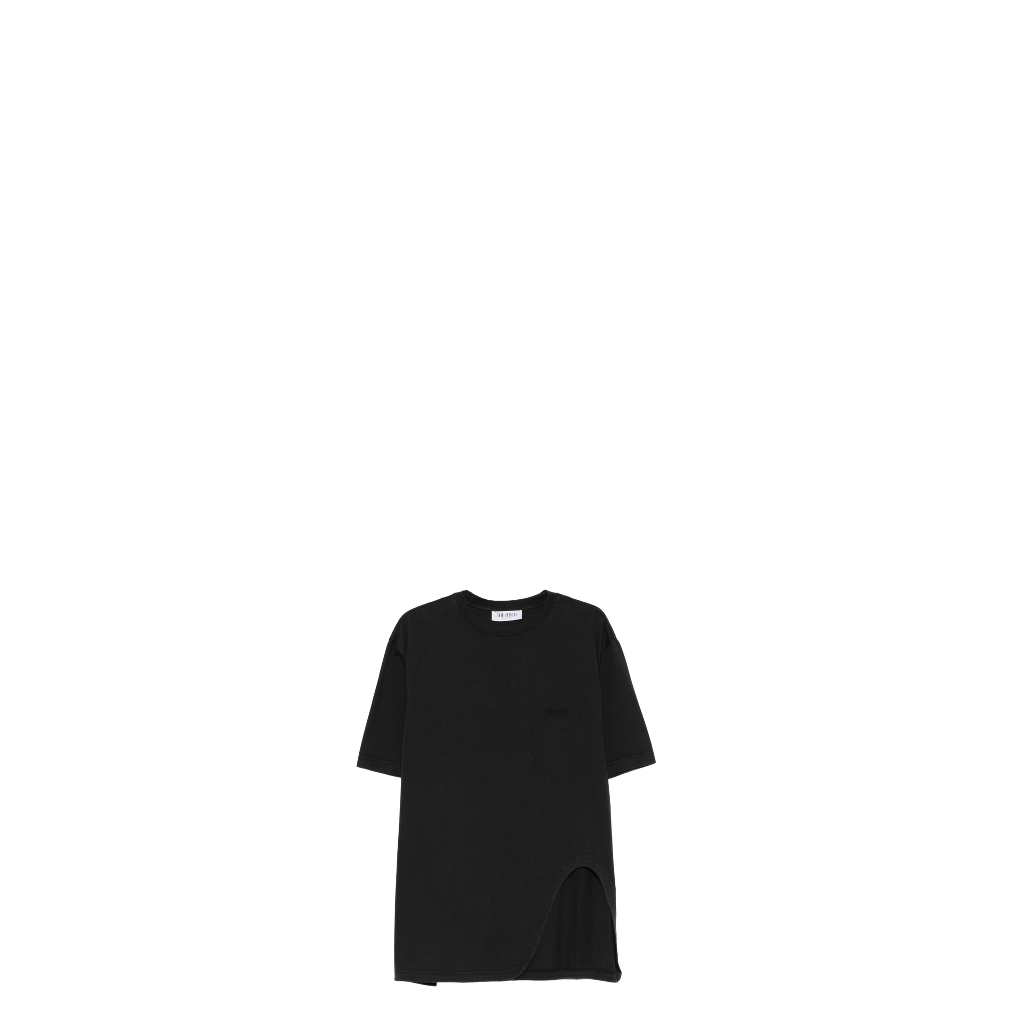 Asymmetric Cotton T-Shirt - Image 1