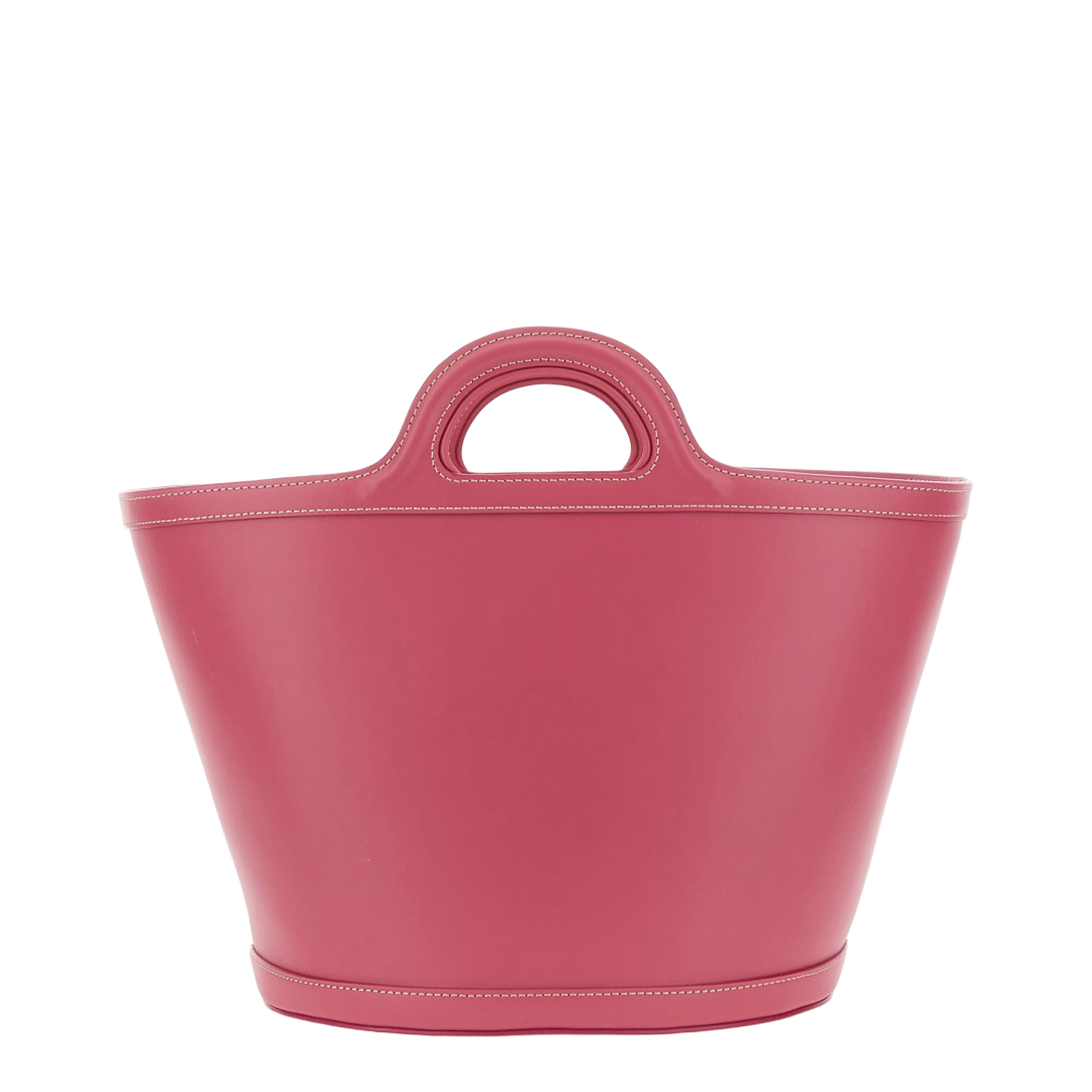 Tropicalia Small Calfskin Bucket Bag - Light Orchid - Image 2