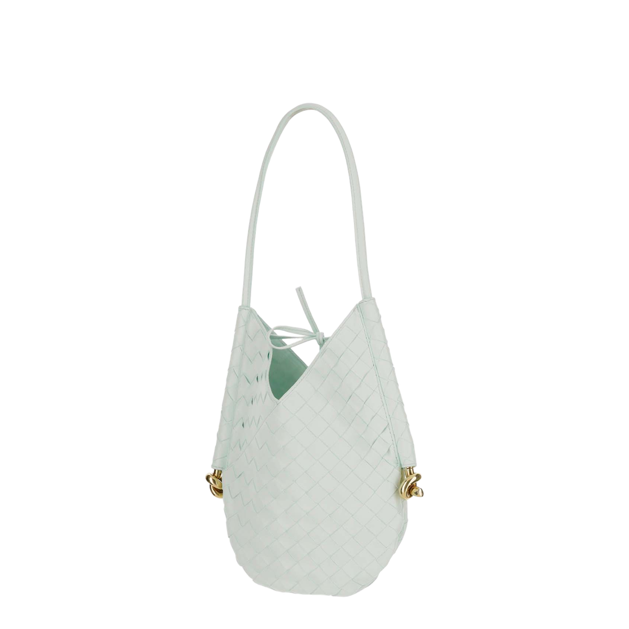 Solstice Small Lambskin Shoulder Bag - Light Green - Image 2