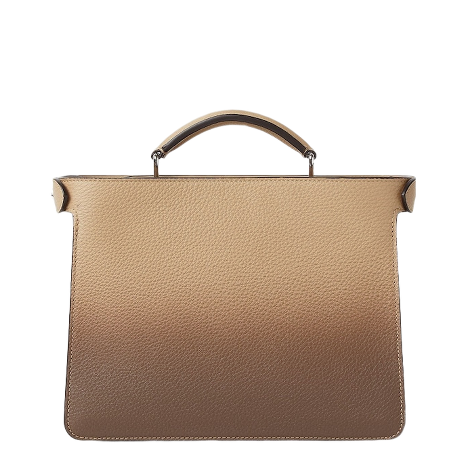 Peekaboo ISeeU Small Leather Shoulder Bags - Beige - Image 5