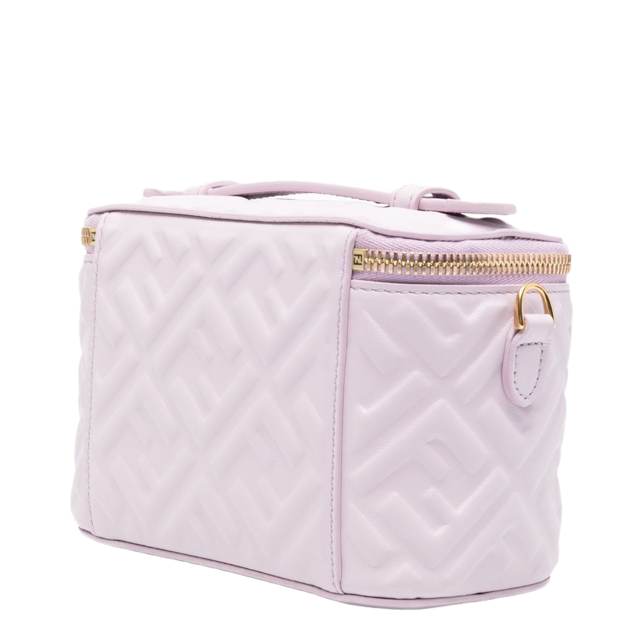 Vanity Mini Nappa Leather Crossbody - Anemone Purple - Image 3