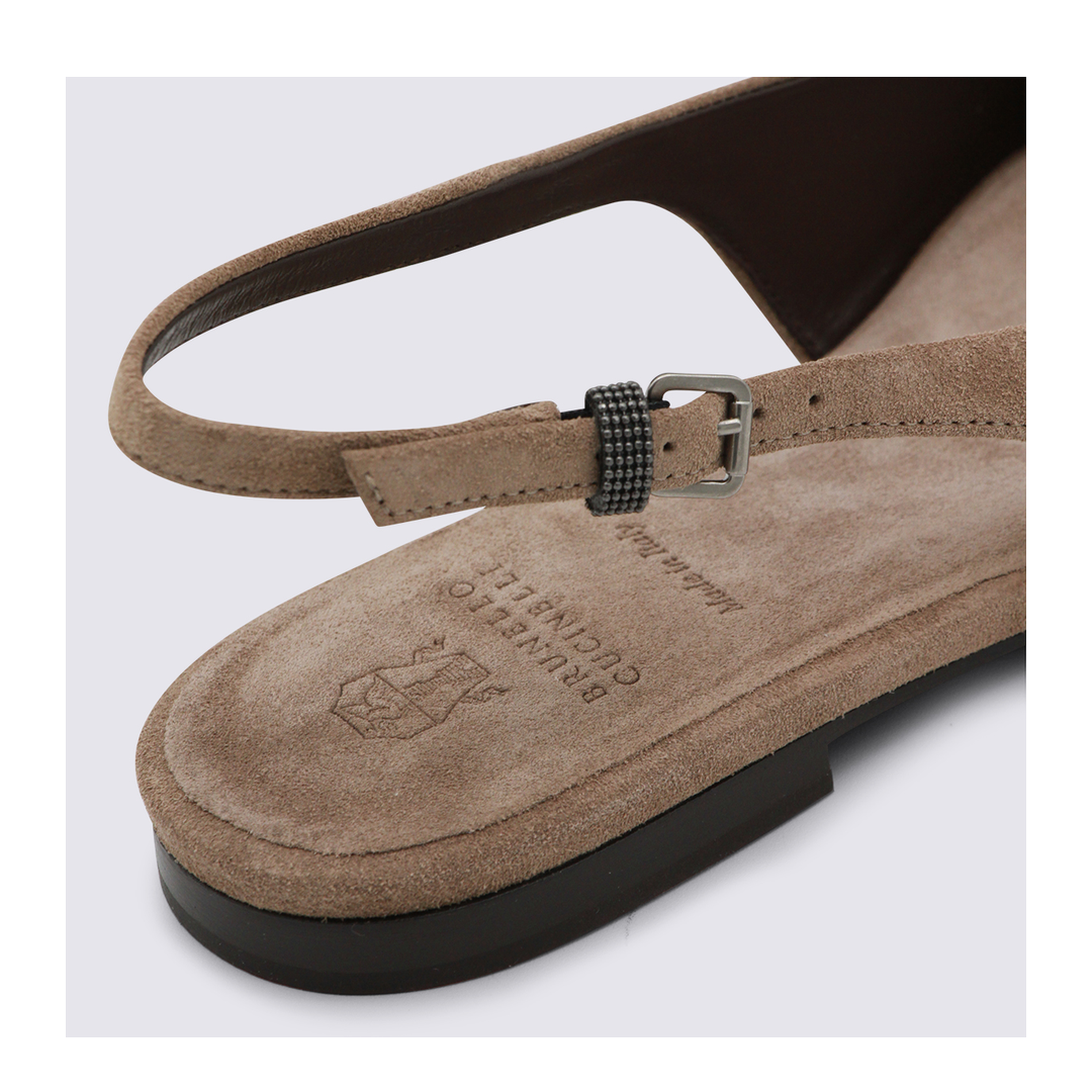 Flat Shoes Beige - Image 8
