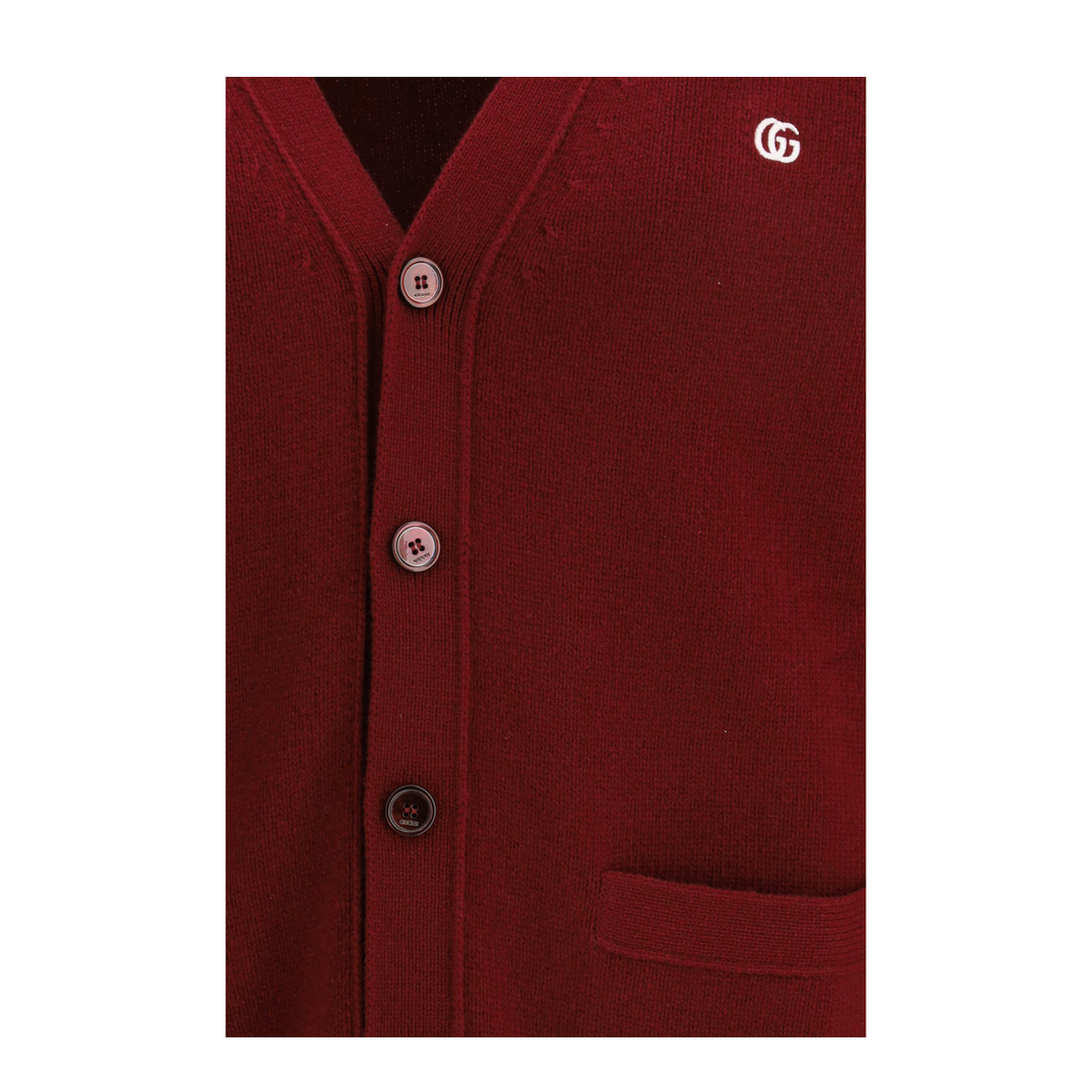 Wool Cashmere Cardigan - Image 3