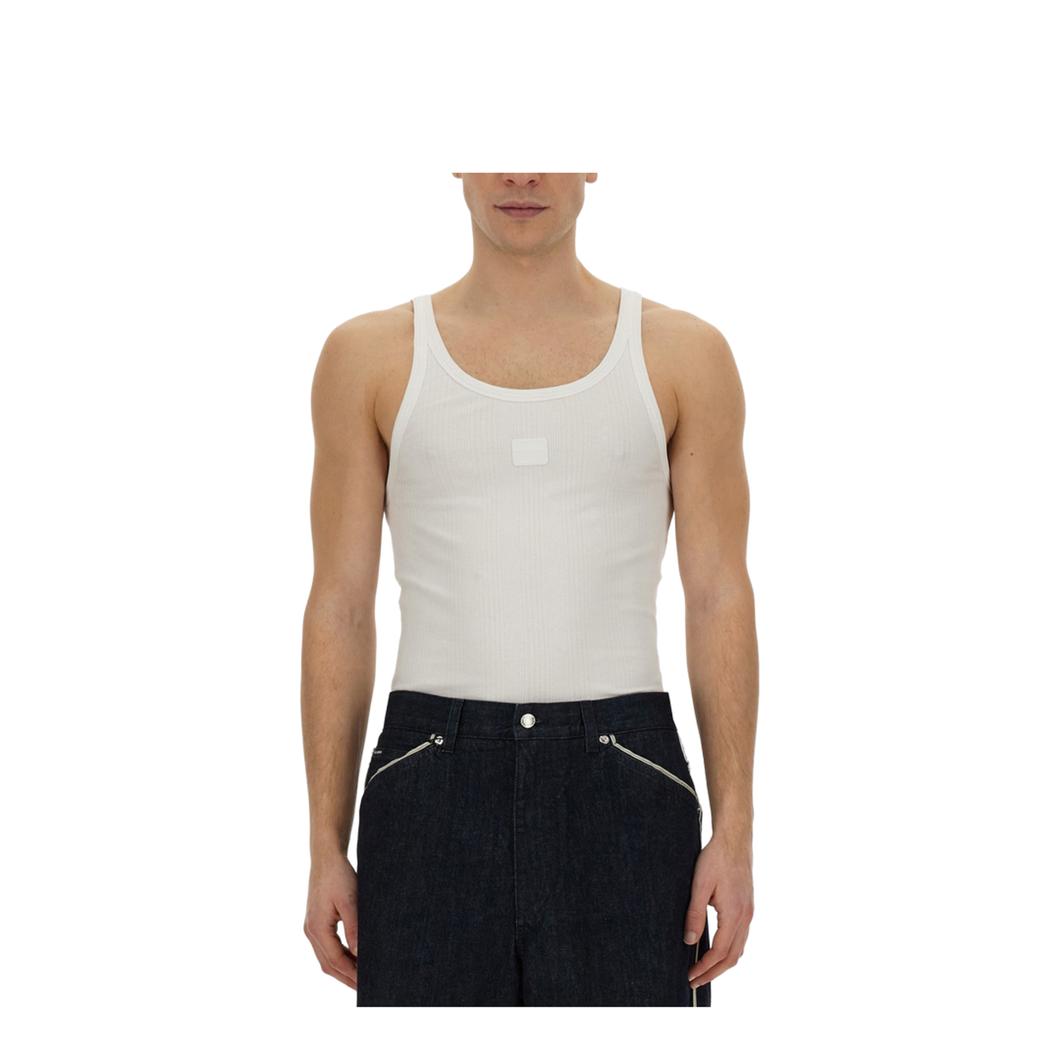 Ribbed Tank Top - Image 1