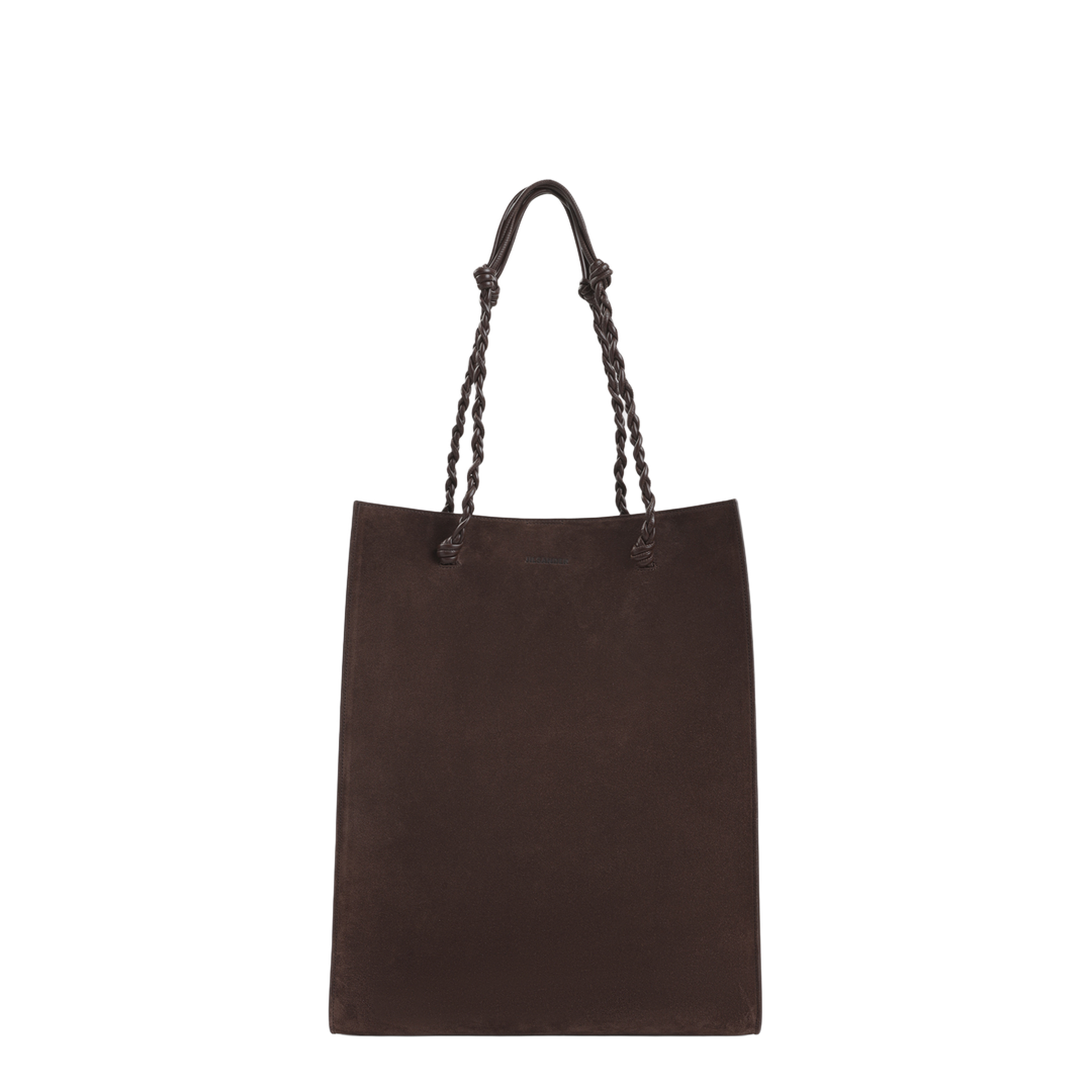 The Marino Calf Leather Tote - Midnight Brown - Image 3