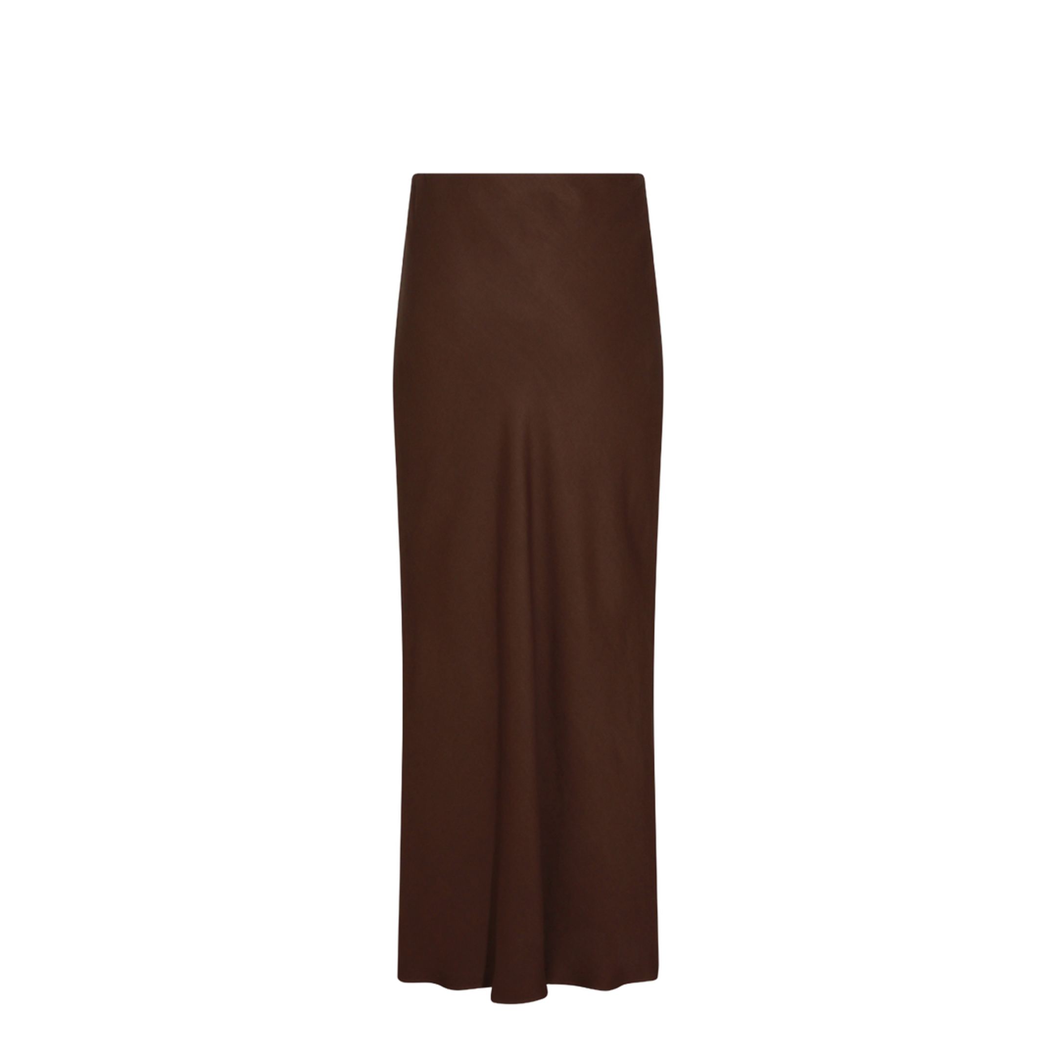 Brown Viscose Blend Skirt - Image 4