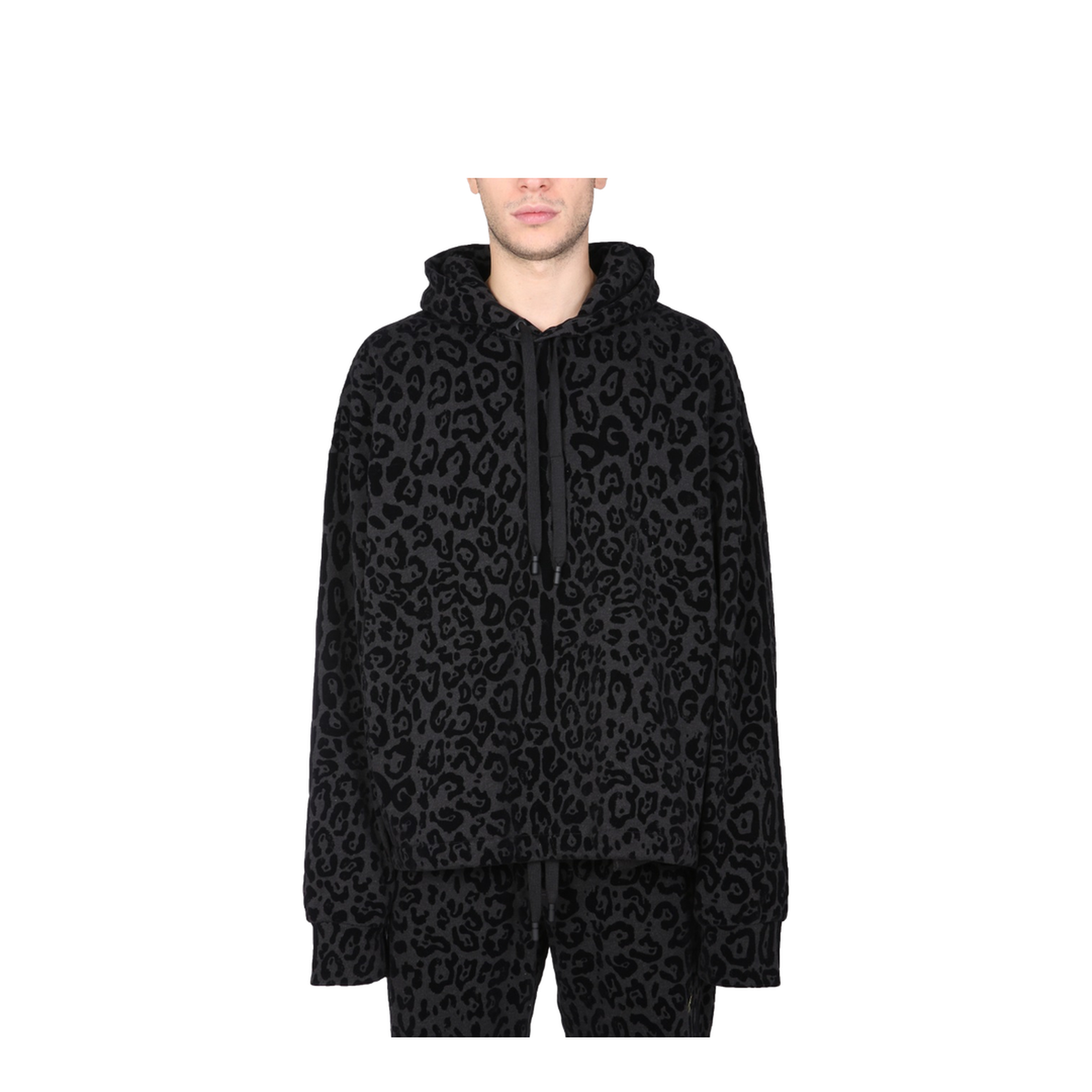 Sweatshirt With Leopard Print - Image 1