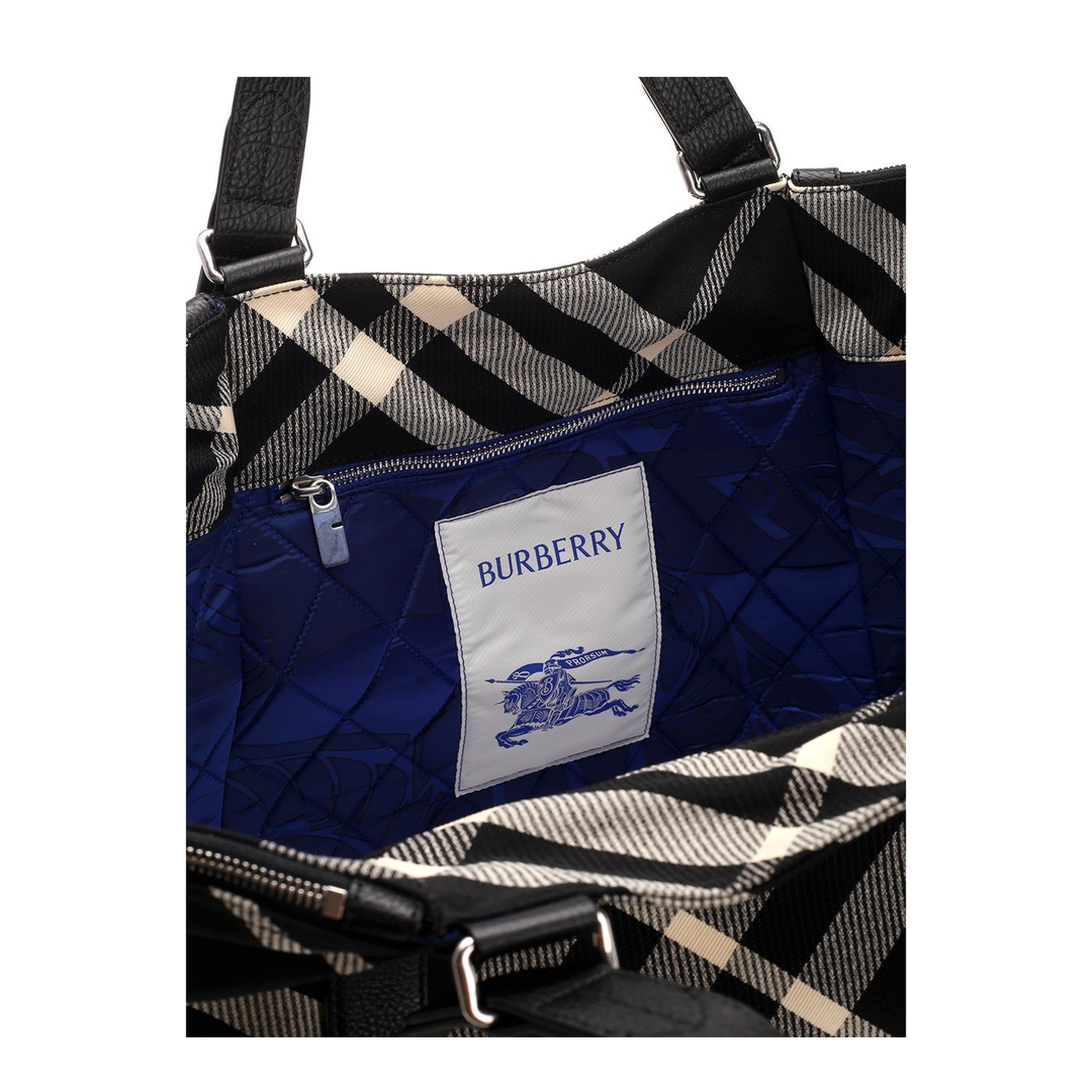 Polyester-Cotton Tote - Black - Image 3