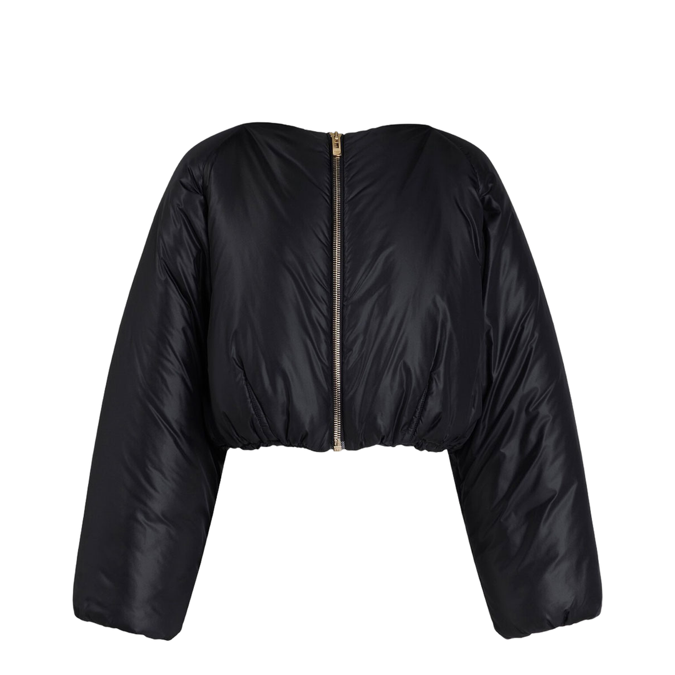 Nylon Pleated Bomber - Image 1