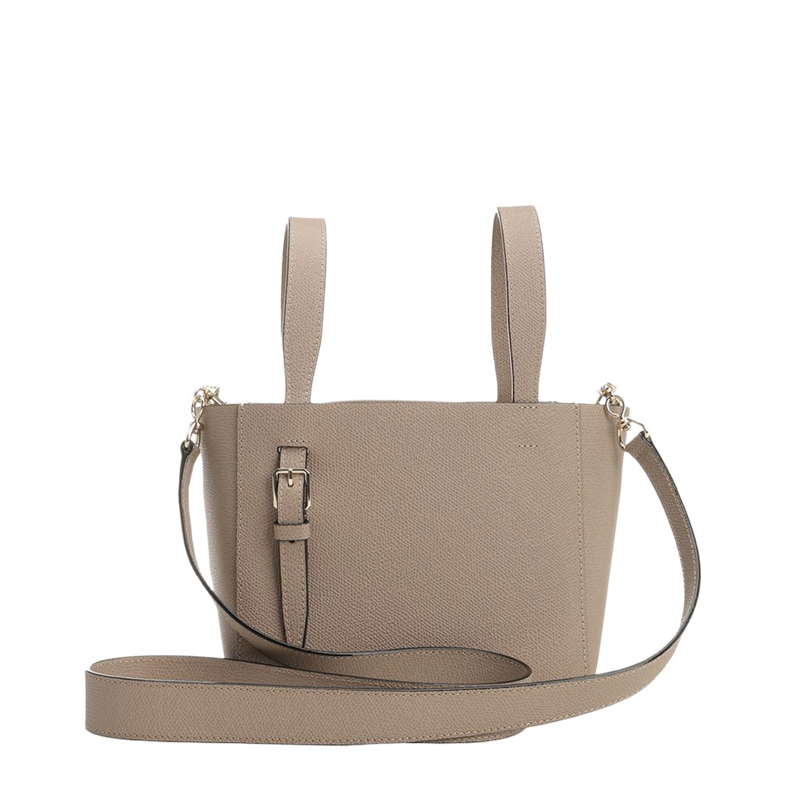 Soft Bucket Micro Millepunte Calf Leather Bag - Sahara - Image 3