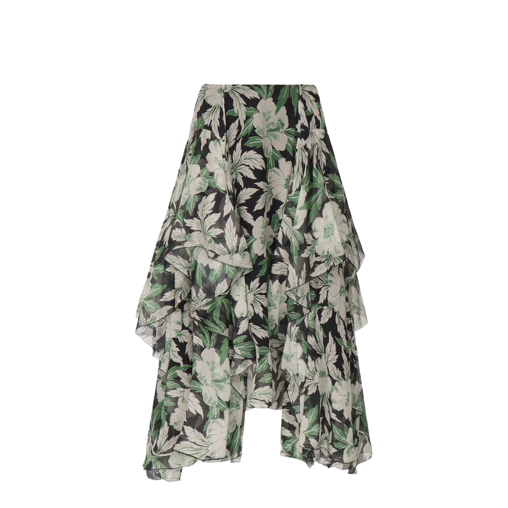 Skirt in Silk Multicolor - Image 1
