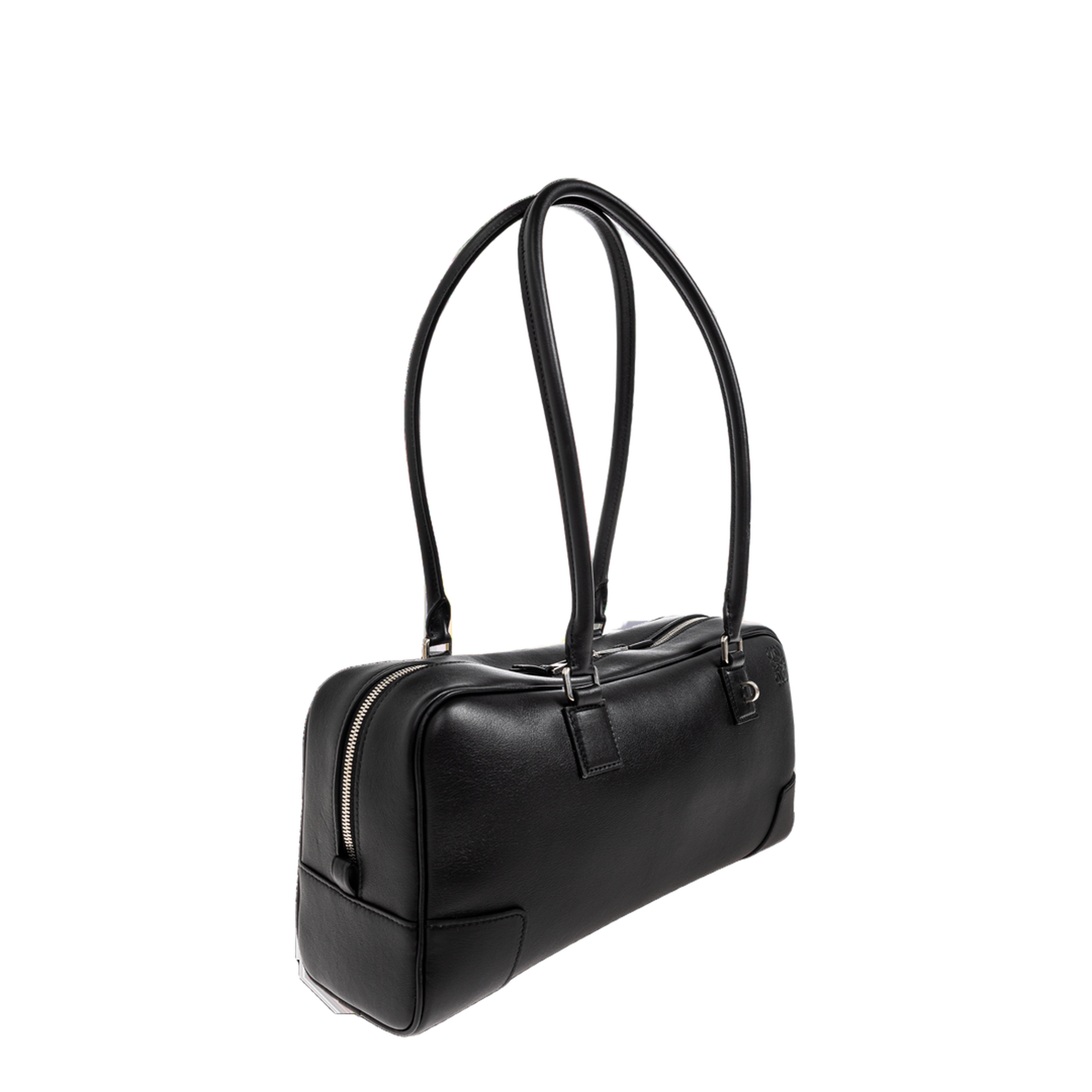 Amazona 31 Calfskin Cropped Bag - Black - Image 4