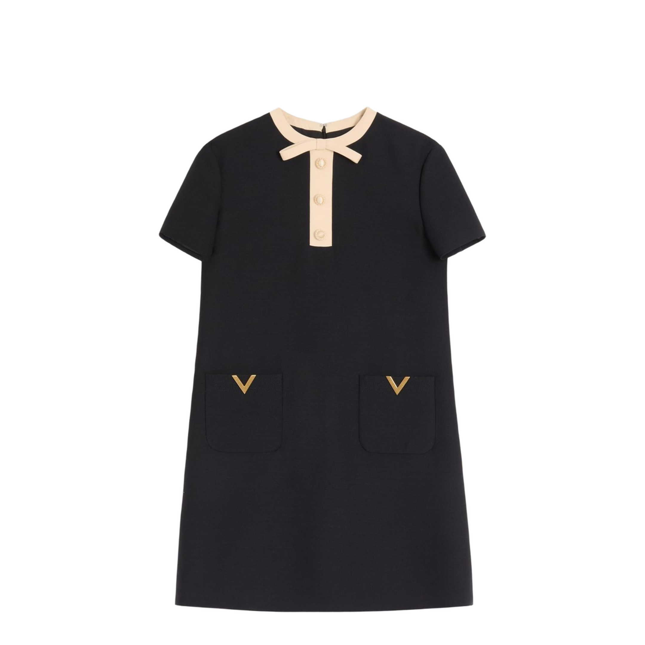 Wool And Silk Blend Dress - Image 1