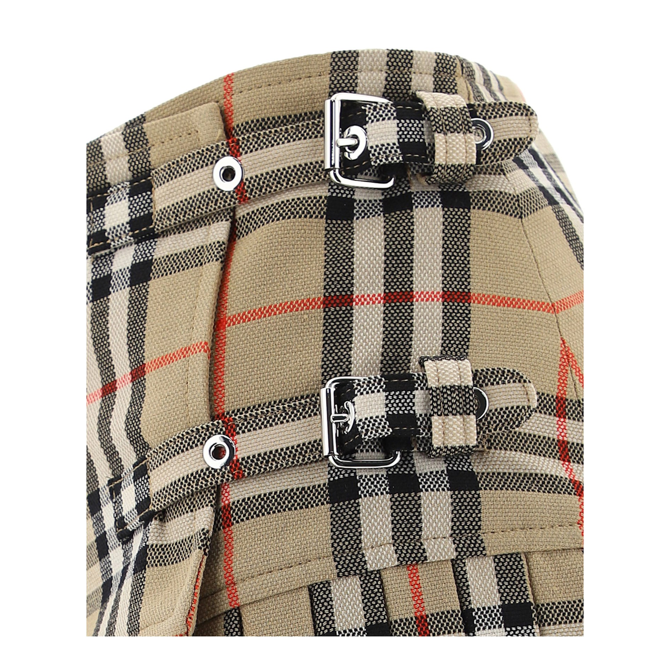 Vintage Check Patterned Skirt - Image 4