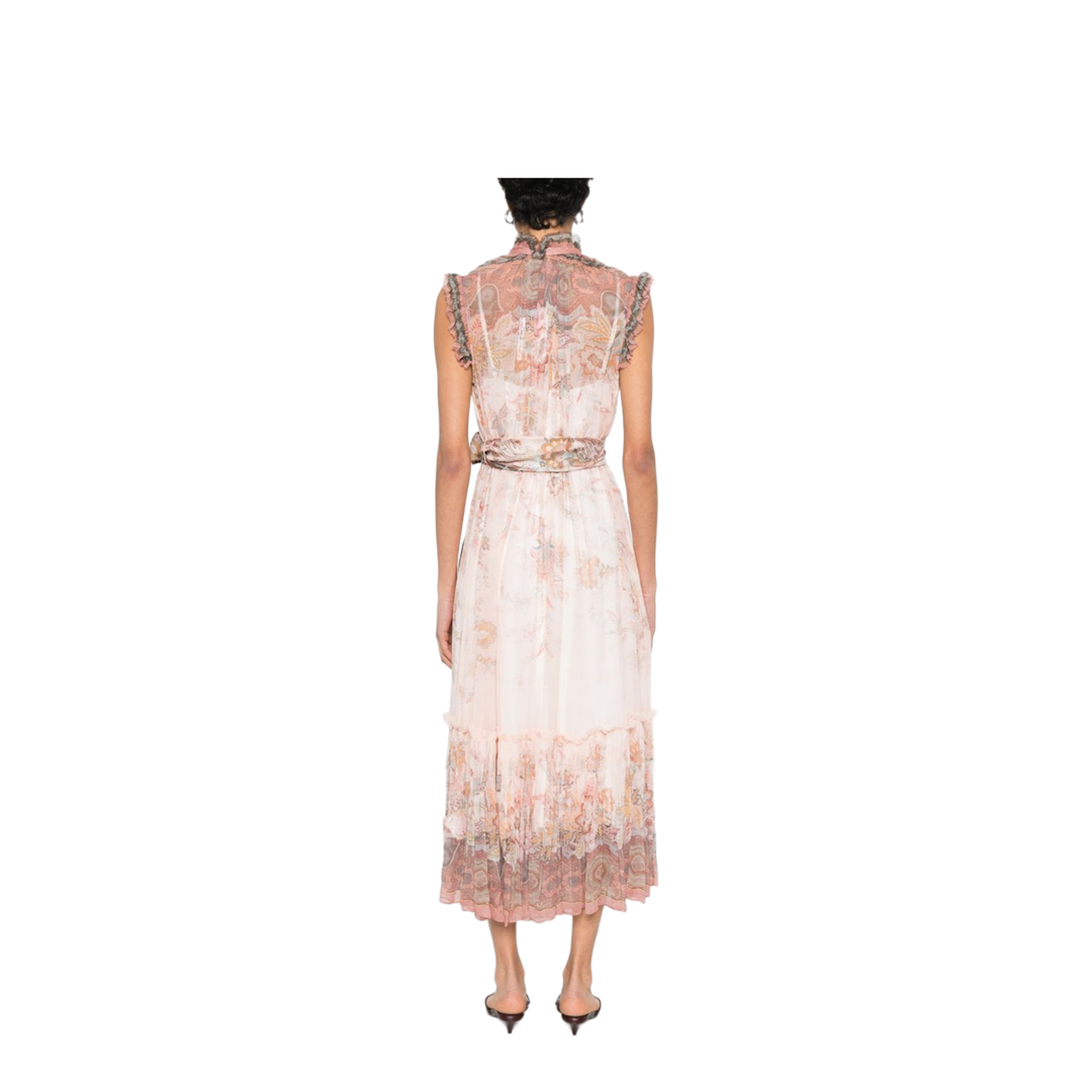 Alchemy Flutter Dress - Pink - Image 4