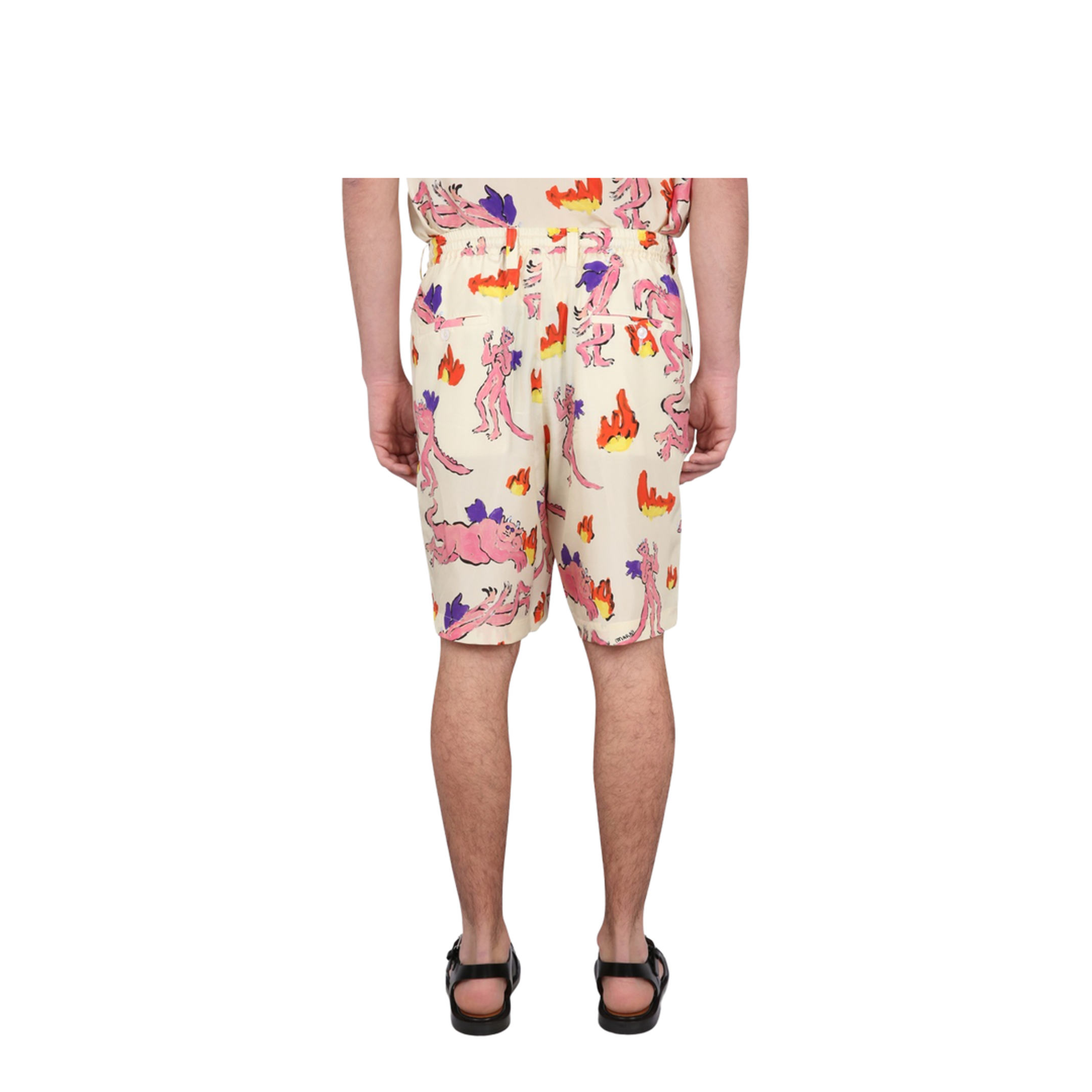 Bermuda Shorts with Print - Image 4