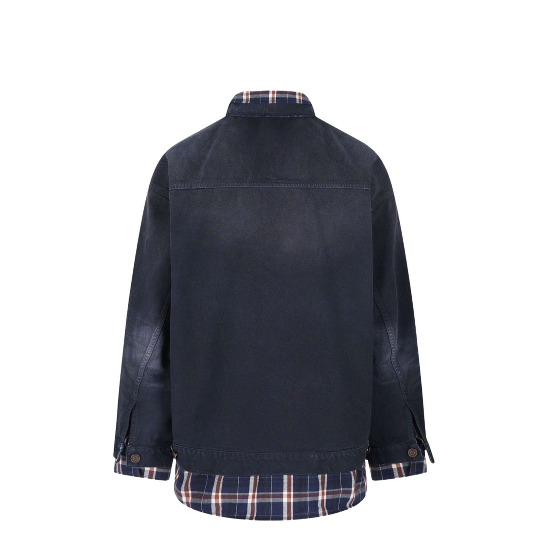 Dark Blue Denim Jacket - Image 3