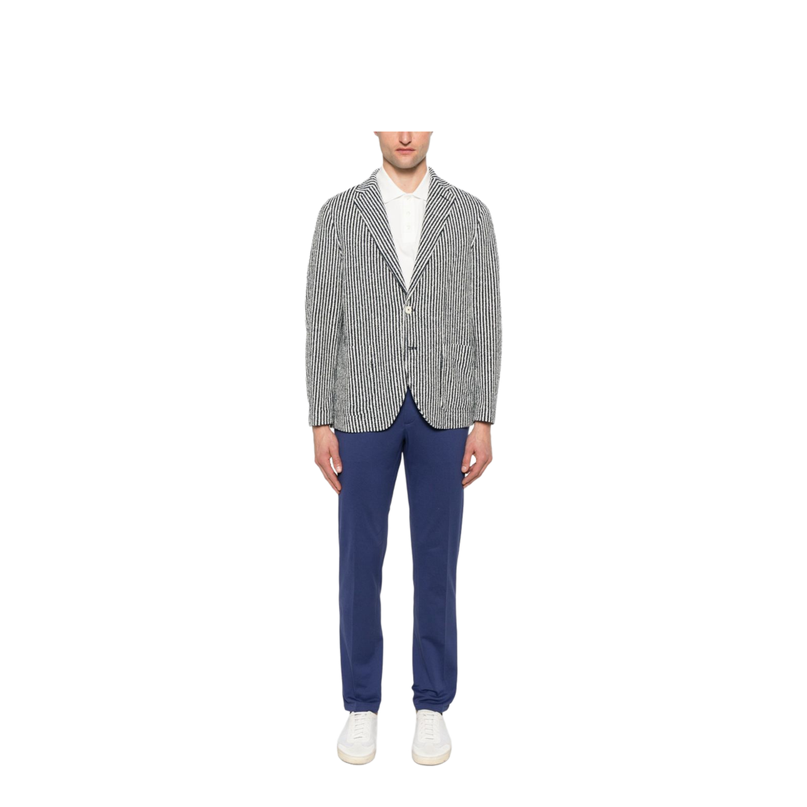 Striped Cotton Jacket - Image 2