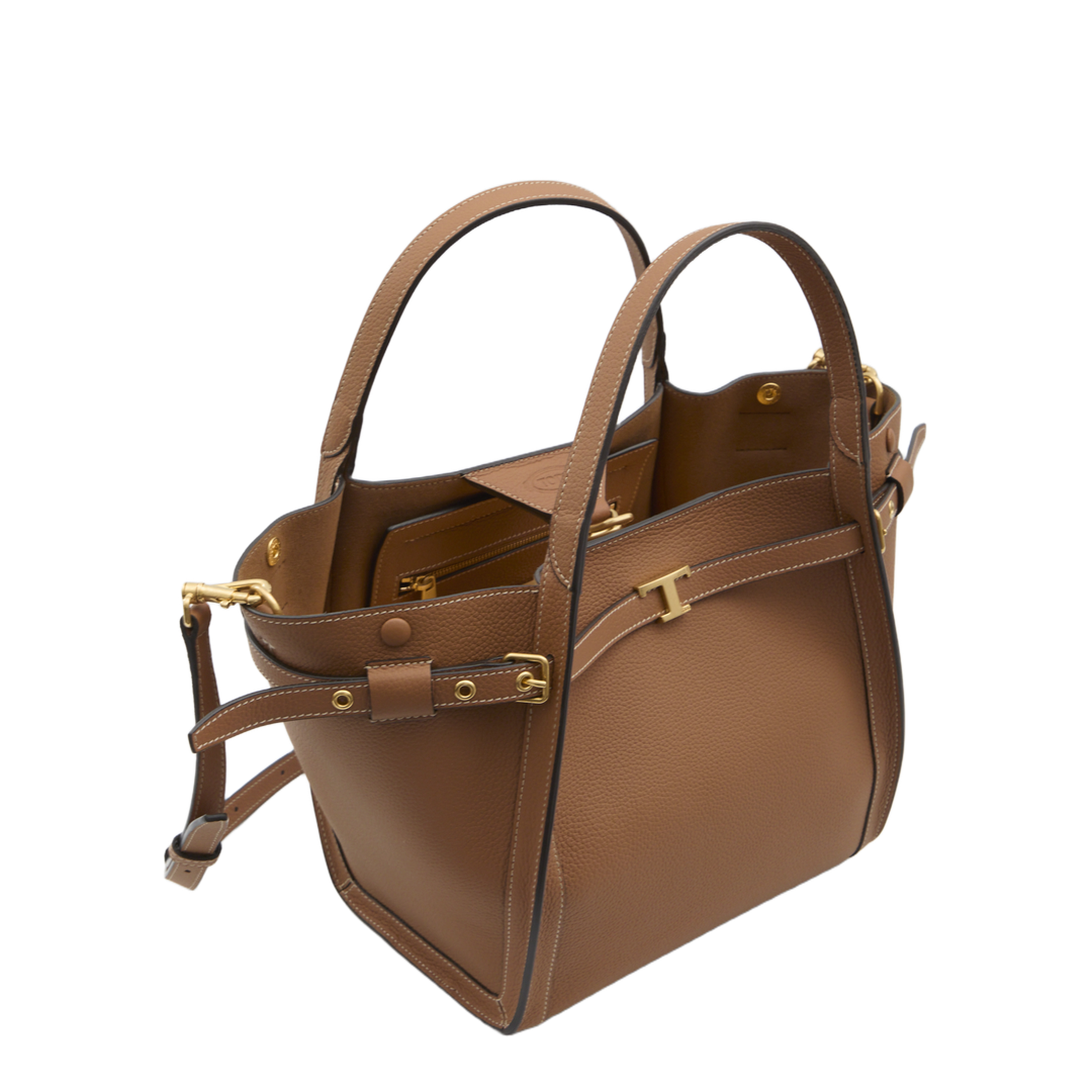 Shopping Bag in Leather Small - Image 4