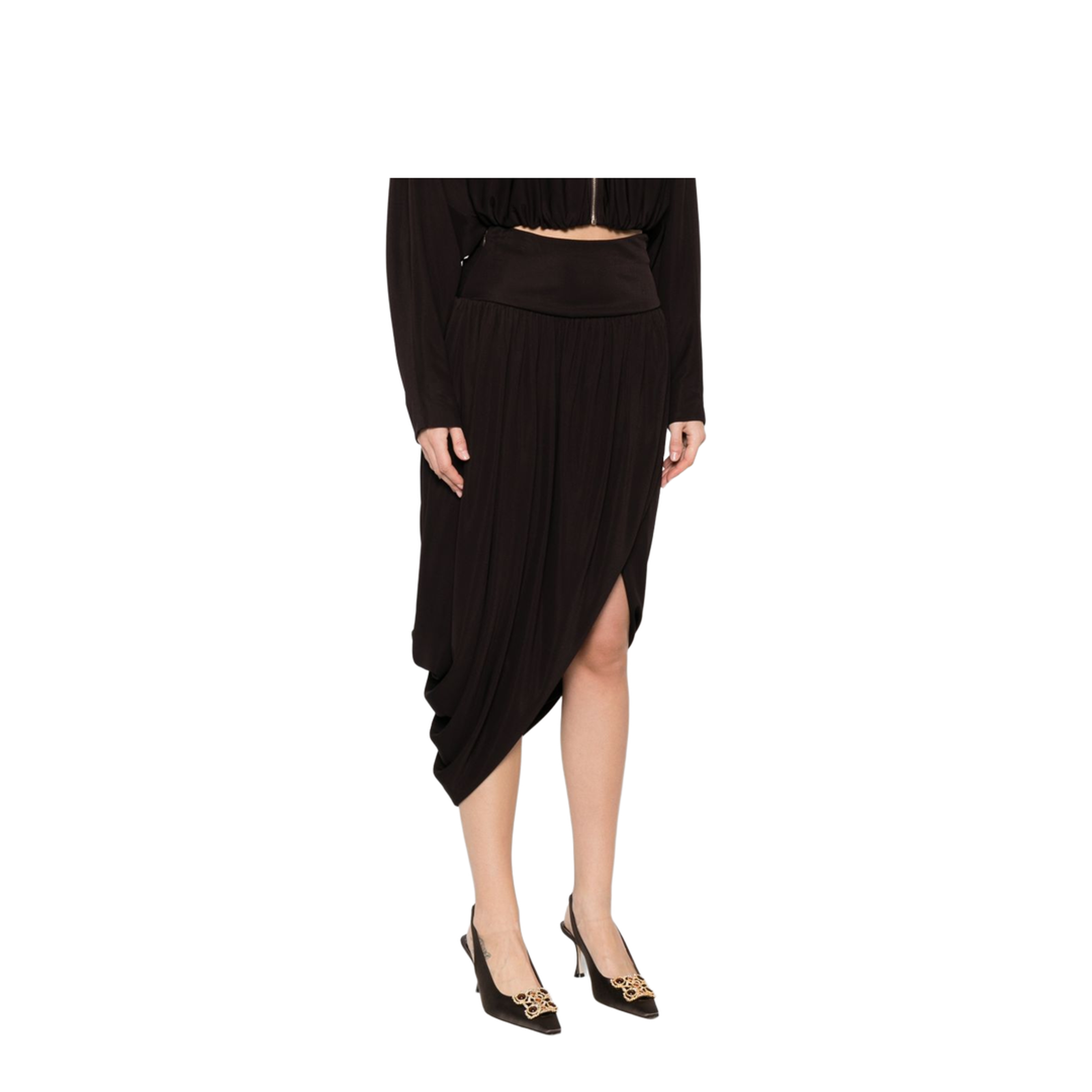 Twisted Midi Skirt - Image 4