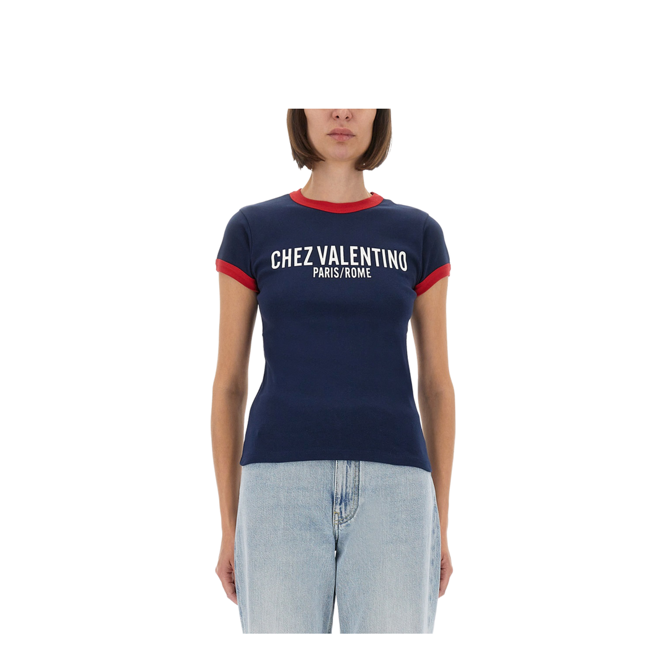 Printed Cotton T-Shirt - Image 1