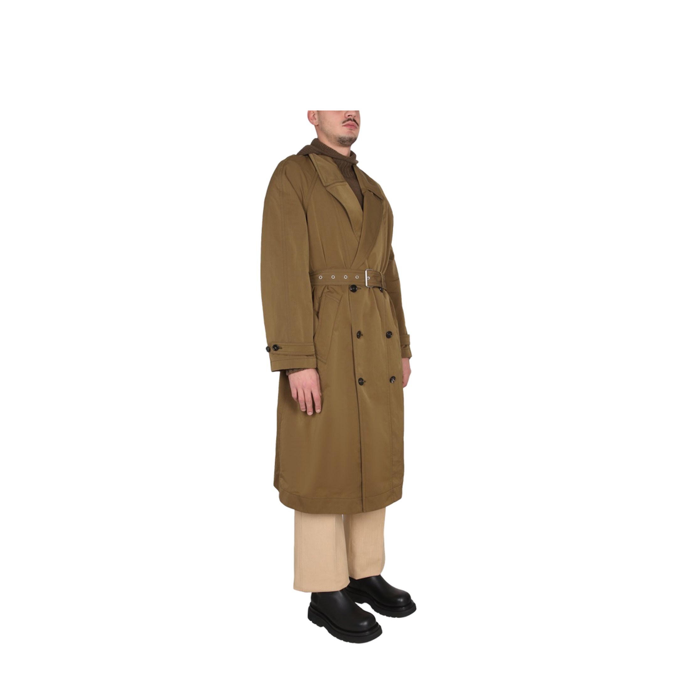 Nylon Folding Trench Coat - Image 2