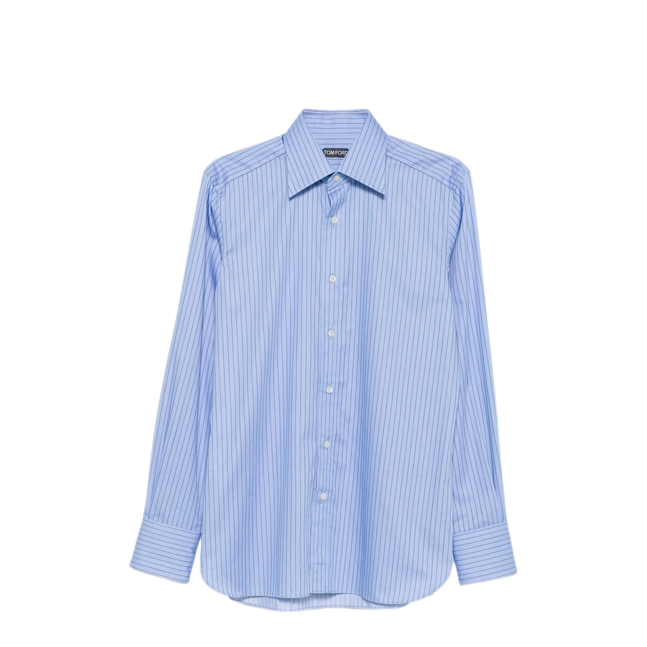 Striped Cotton Shirt - Image 1